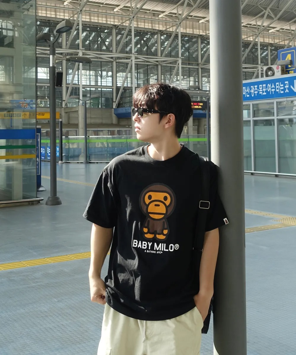 韓國代購 BAPE BABY MILO TEE