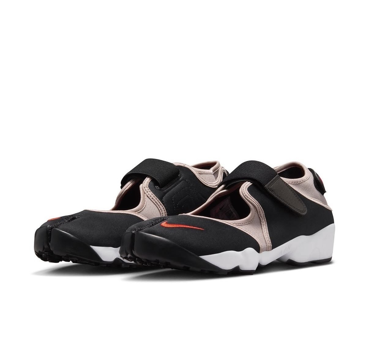 預購┃NIKE AIR RIFT 分趾鞋 黑白 紅勾 忍者鞋