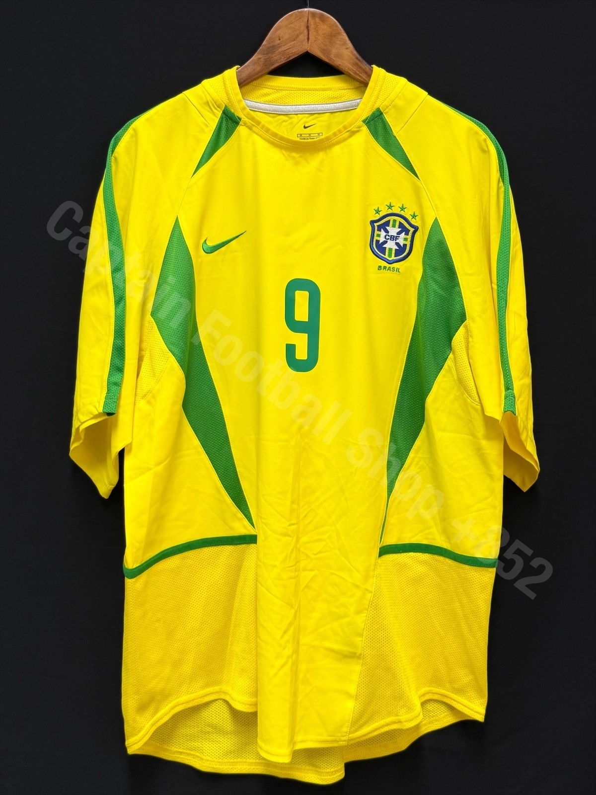 巴西 2002 世界盃 Nike 主場球衣 #9 RONALDO