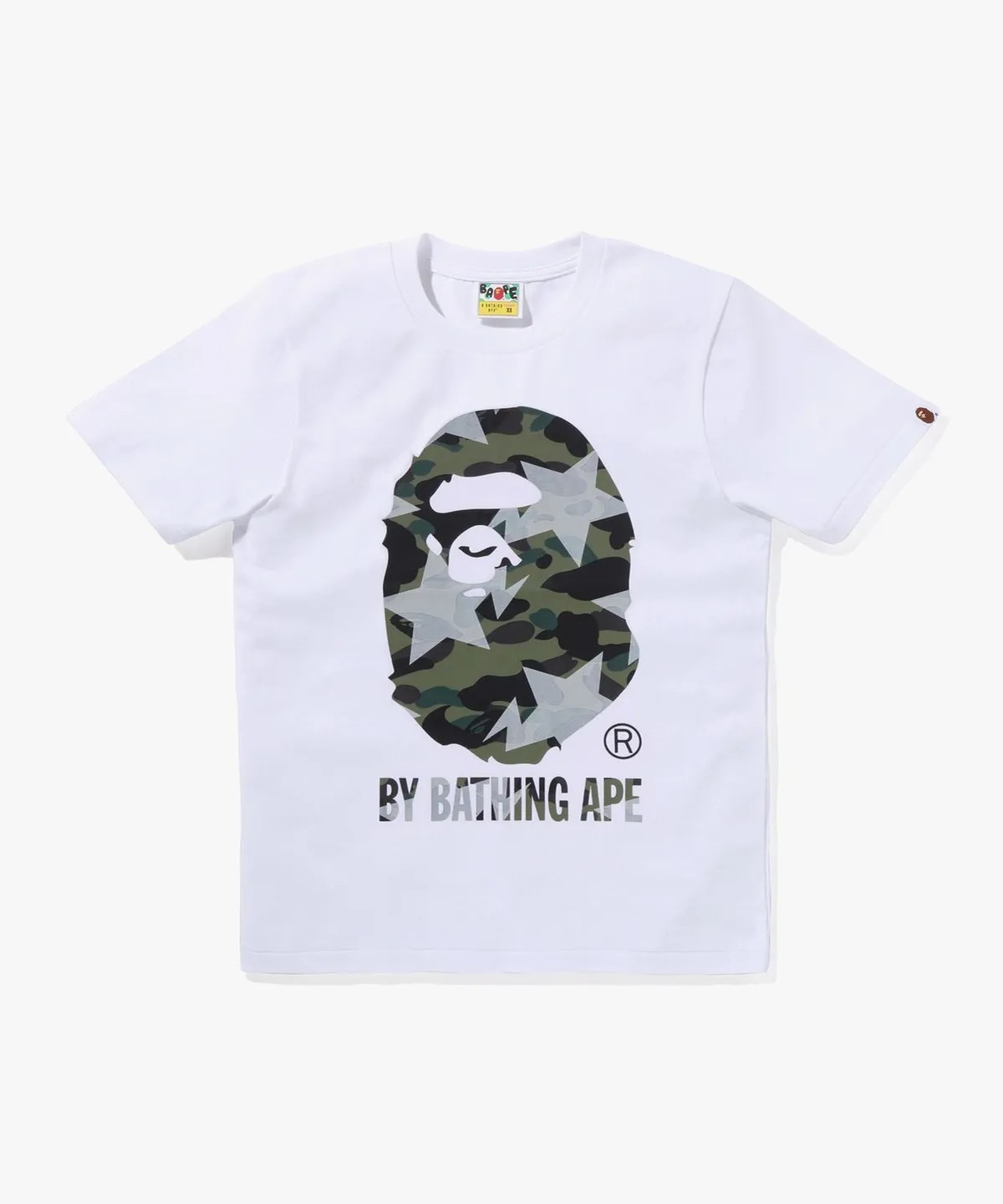 韓國代購 BAPE Star-over-printed first camo BY BATHING APE TEE