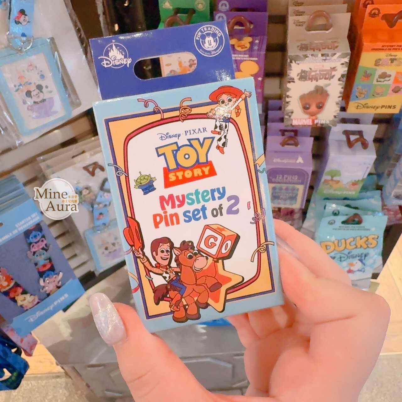 玩具總動員 經典角色 造型 徽章 PIN 盲選盒 盲盒 玩具總動員 Toy Story -香港迪士尼樂園