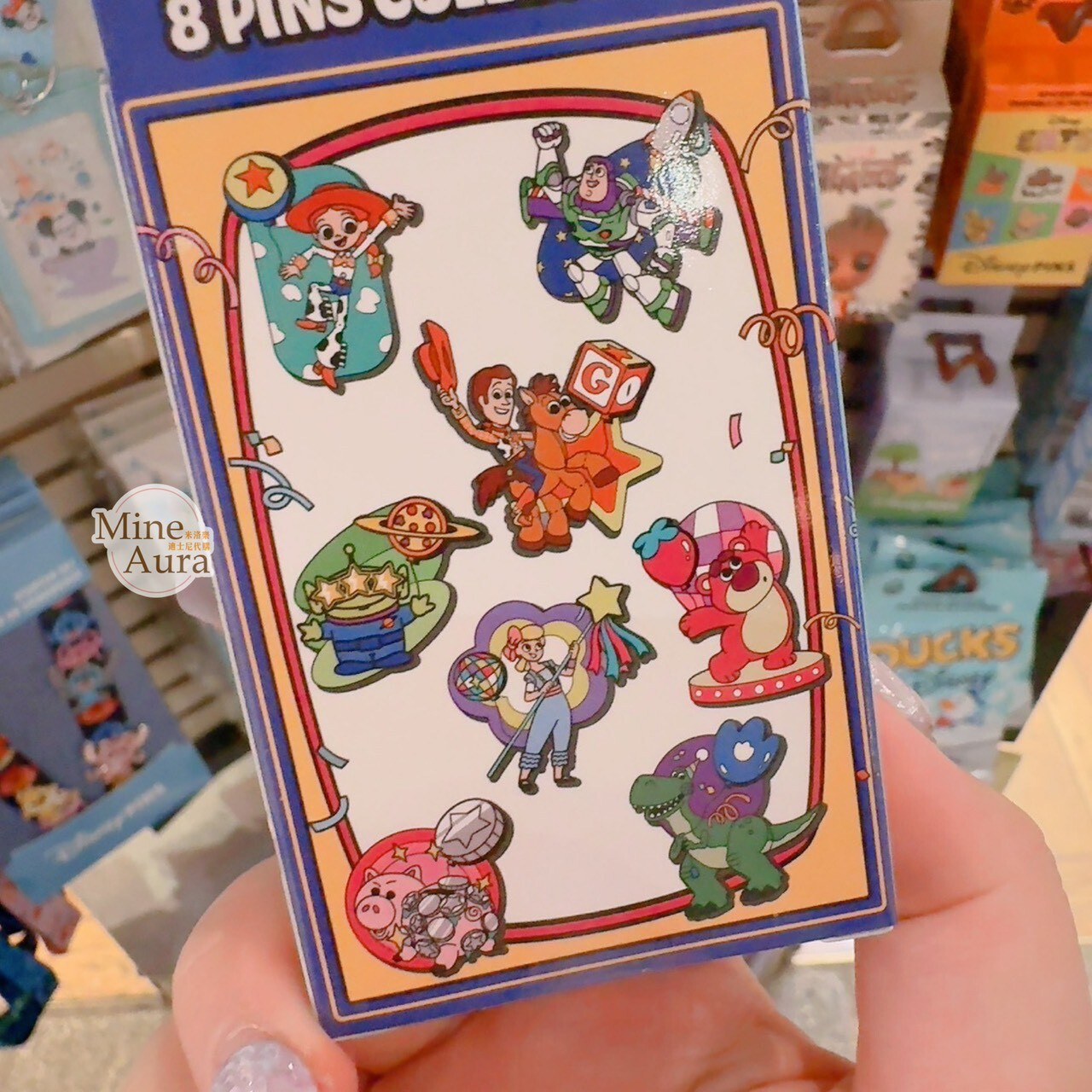 玩具總動員 經典角色 造型 徽章 PIN 盲選盒 盲盒 玩具總動員 Toy Story -香港迪士尼樂園