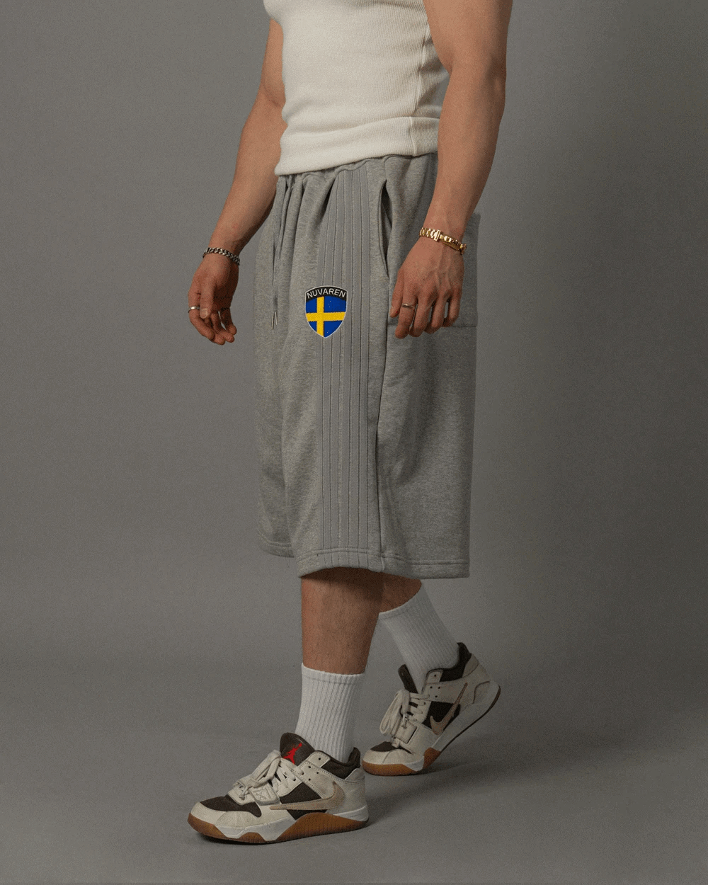 Varen Track Bermuda Pants