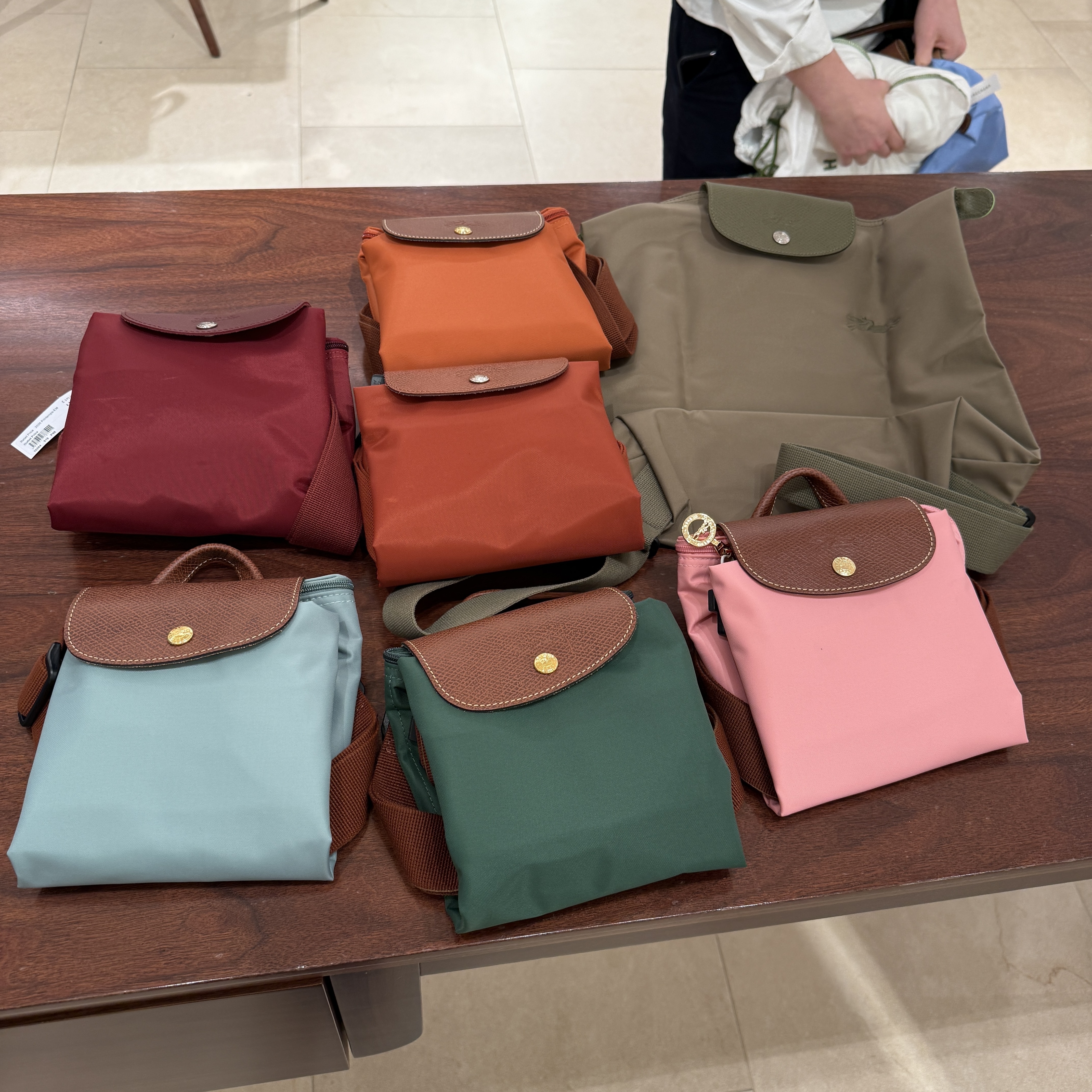 Longchamp le pliage backpack m