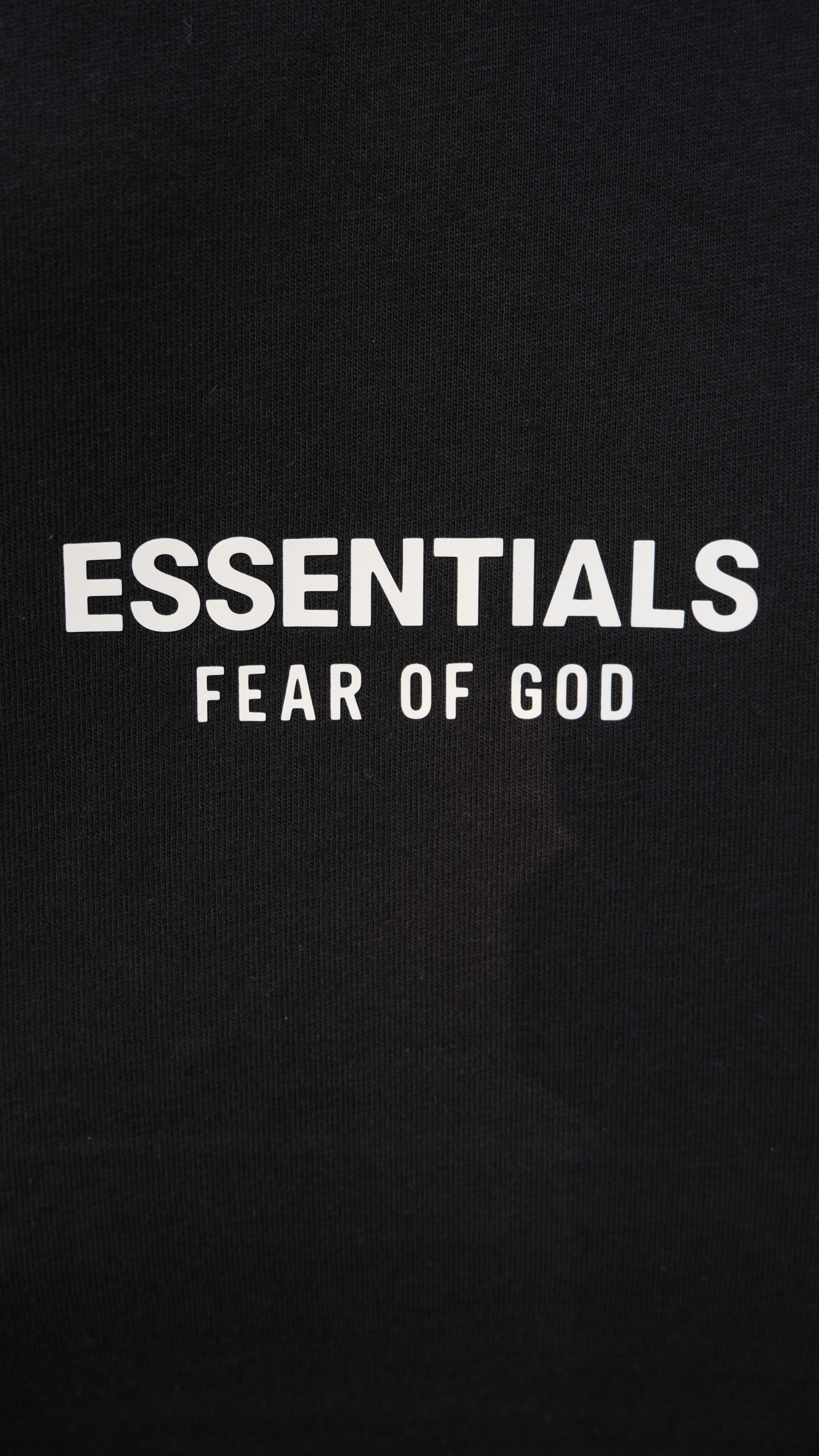 Essentials Fear of God  黑色 短TEE  125AS254190F
