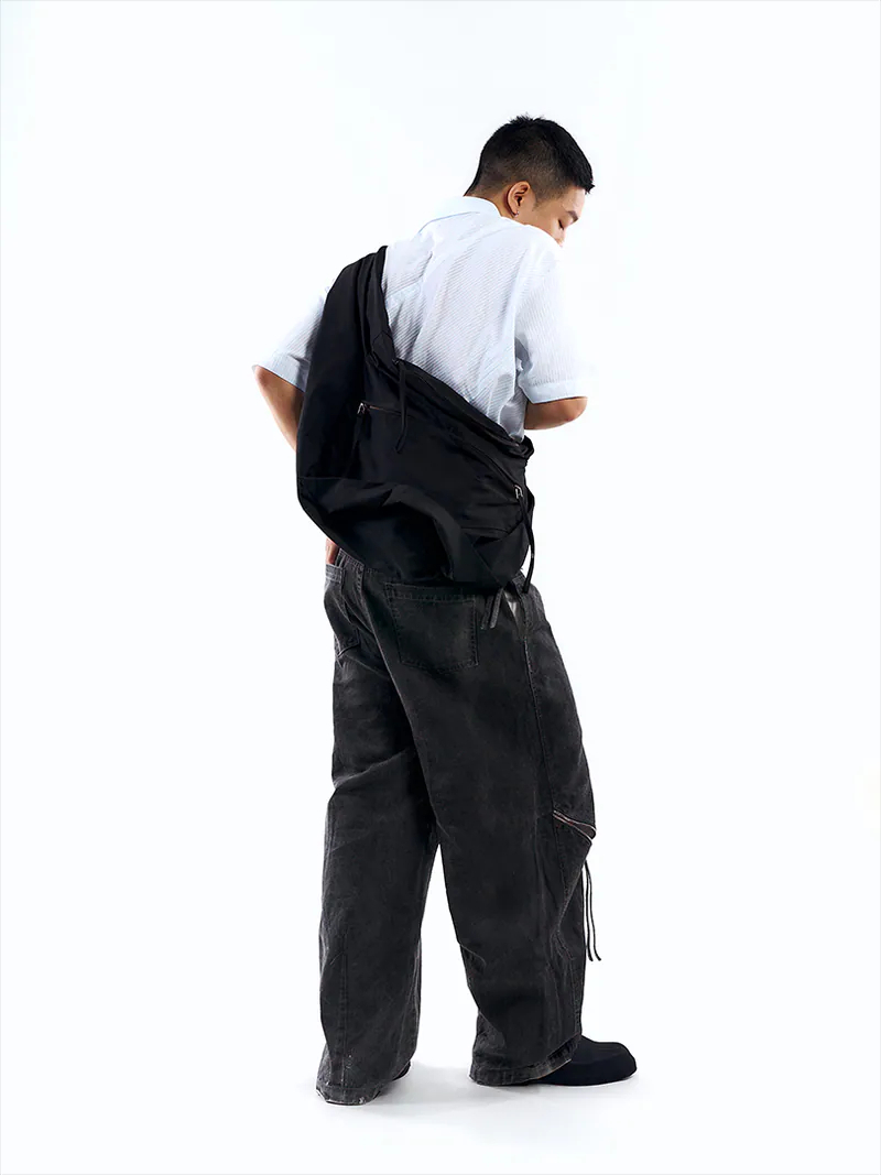 Enclave｜”Arrest” Cross Bag (Black)
