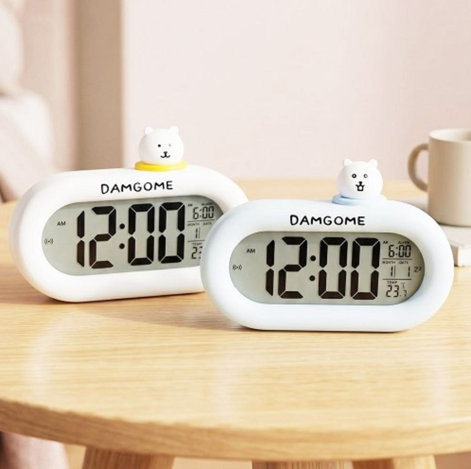 預訂｜韓國限定 白熊 電子鬧鐘 Peekaboo Alarm Clock