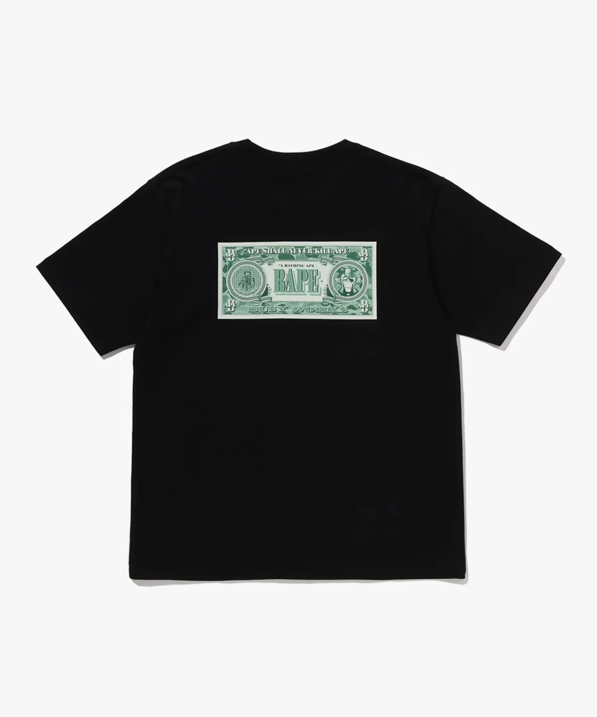 韓國代購 BAPE Best Bank Note T-shirt