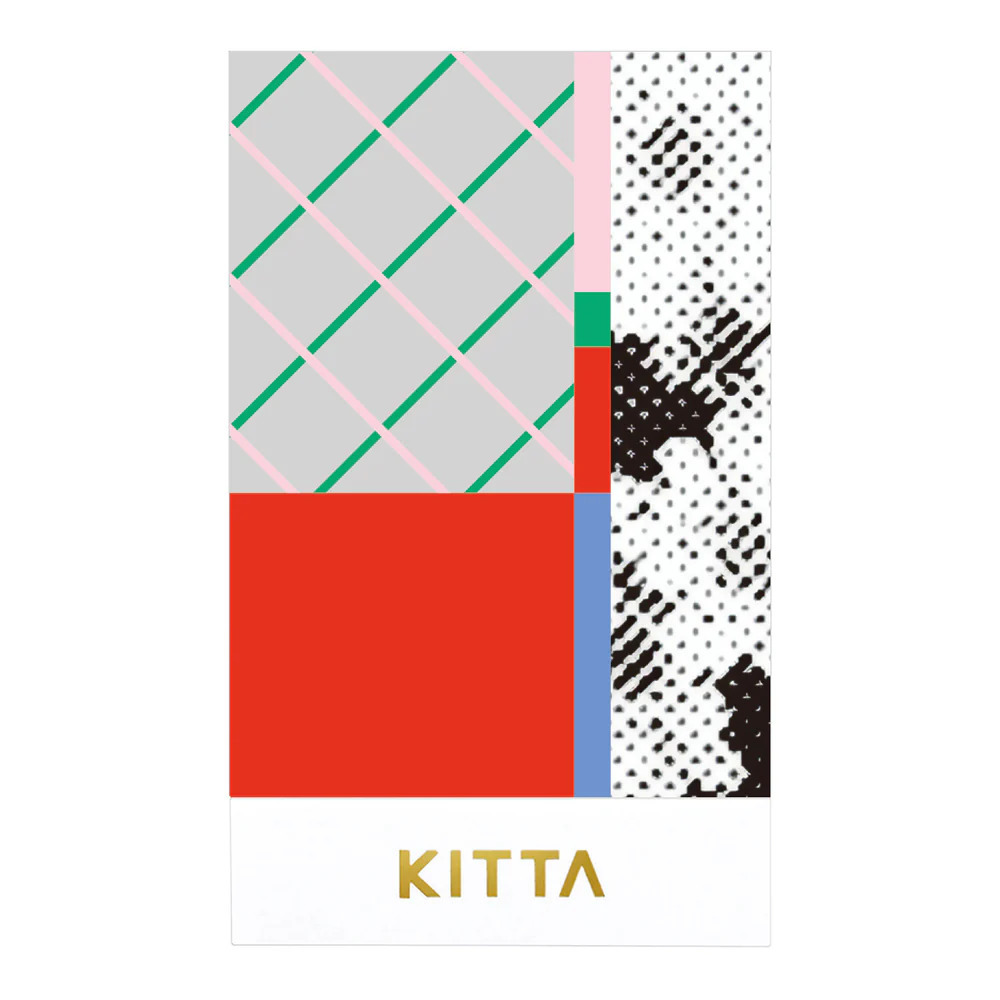 KITTA 和紙膠帶 平行線 隨身攜帶和紙膠帶｜KING JIM 日本