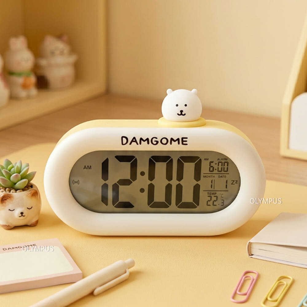 預訂｜韓國限定 白熊 電子鬧鐘 Peekaboo Alarm Clock