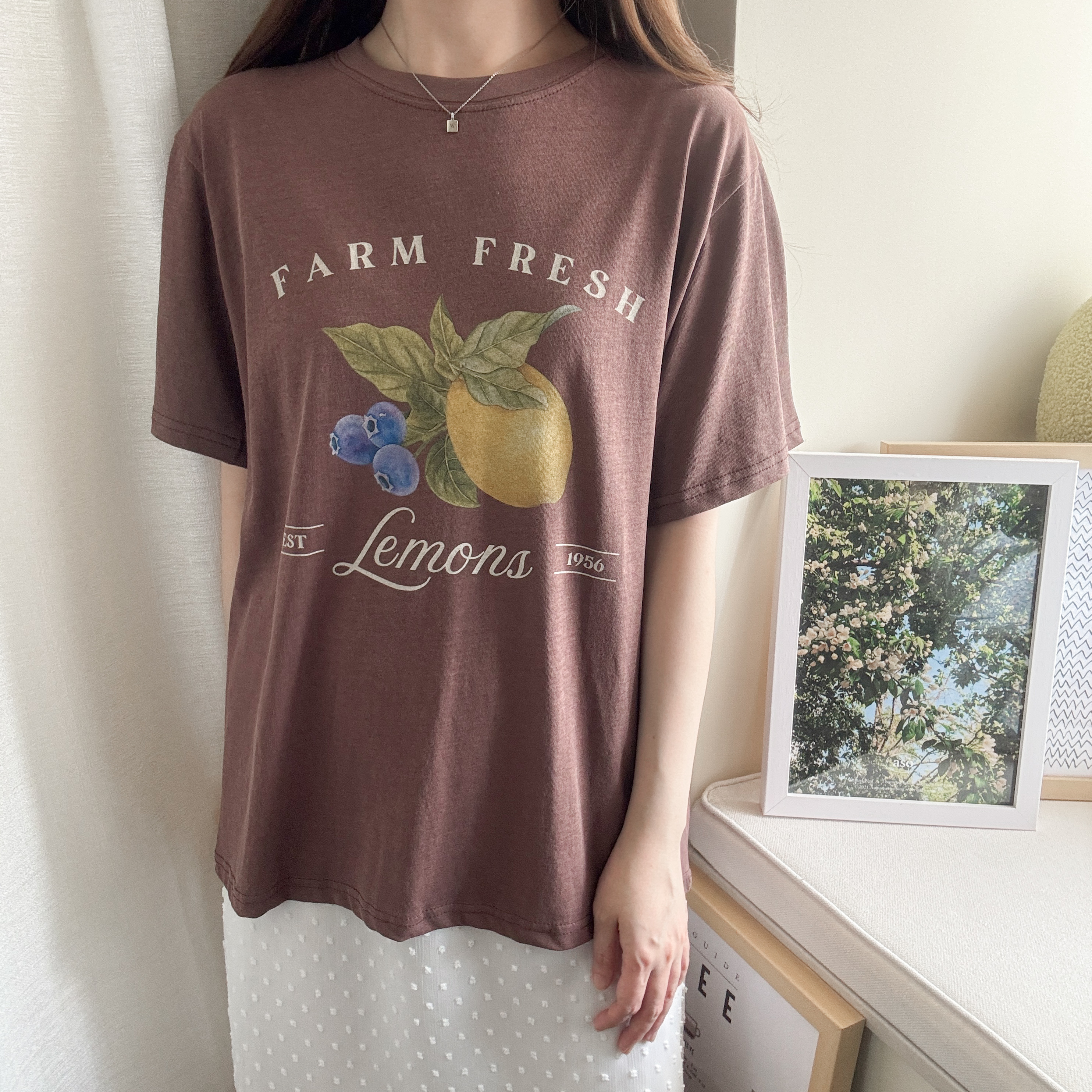 Fresh lemon tee