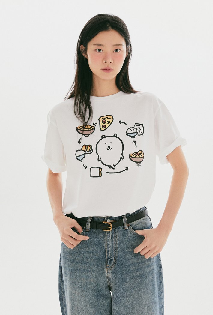 預訂｜SPAO x 白熊 短袖T-shirt MIX
