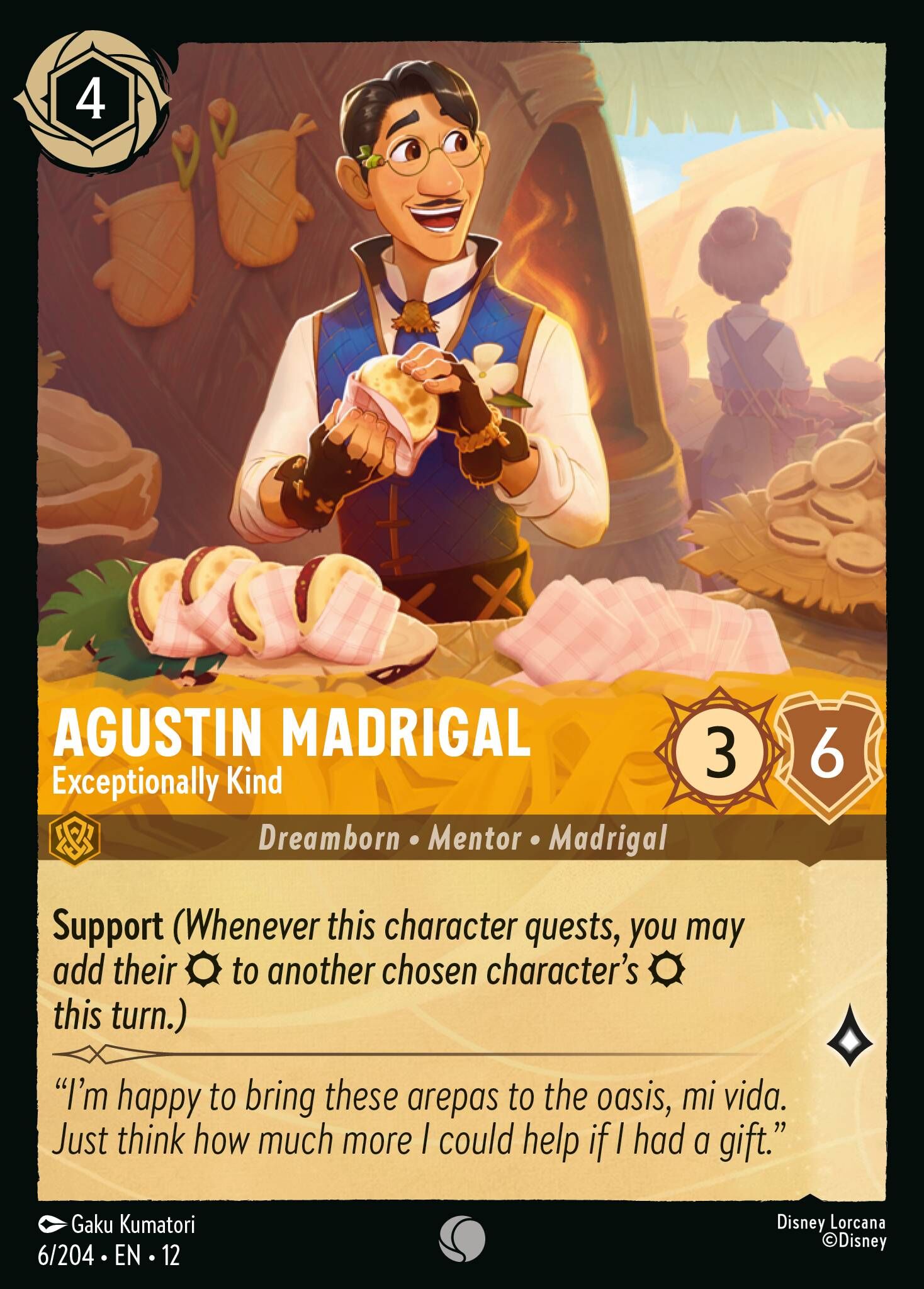 Wilds Unknown - 6/204 Agustin Madrigal – Exceptionally Kind C
