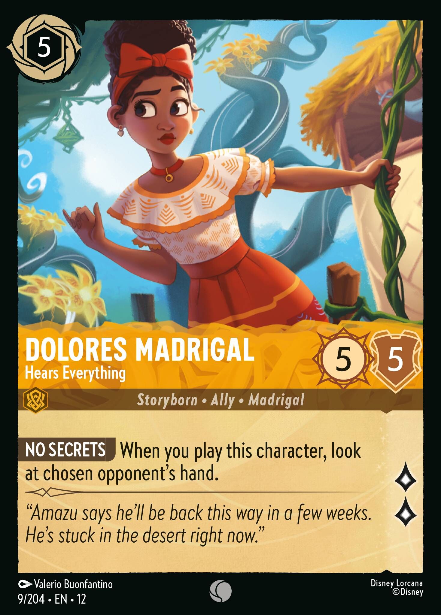 Wilds Unknown - 9/204 Dolores Madrigal – Hears Everything C