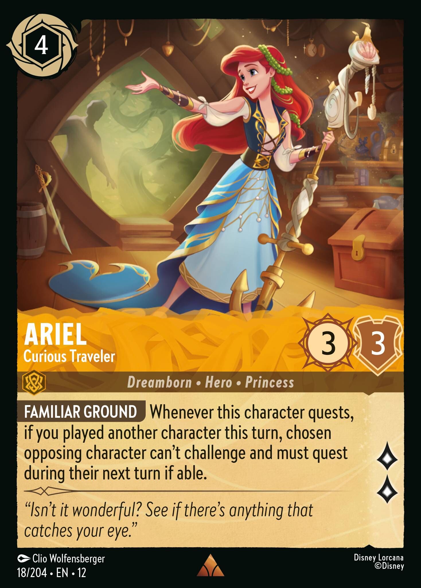 Wilds Unknown - 18/204 Ariel – Curious Traveler R