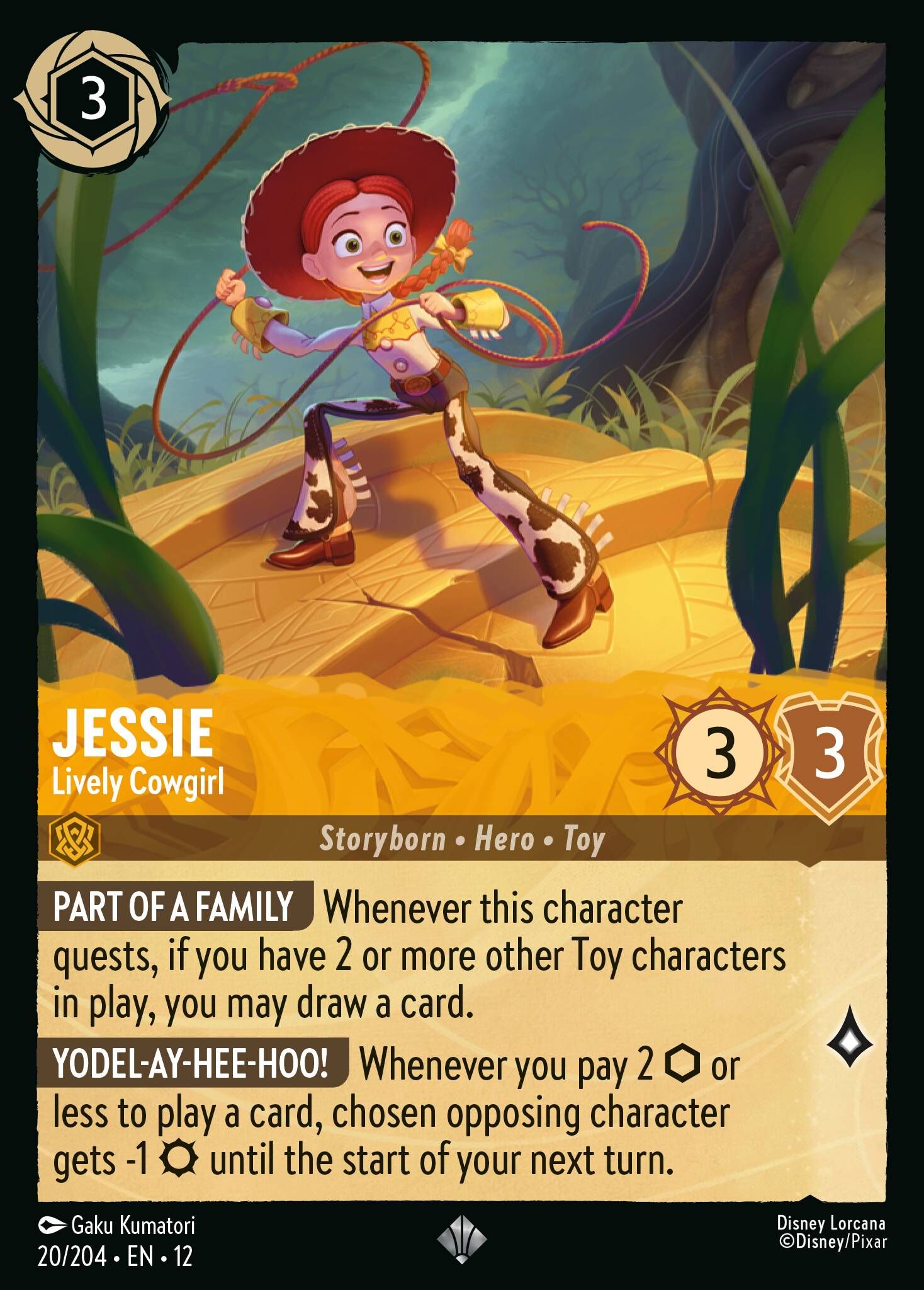 Wilds Unknown - 20/204 Jessie – Lively Cowgirl SR