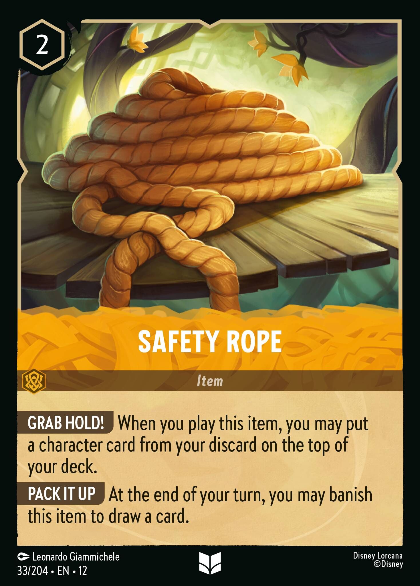 Wilds Unknown - 33/204 Safety Rope UC