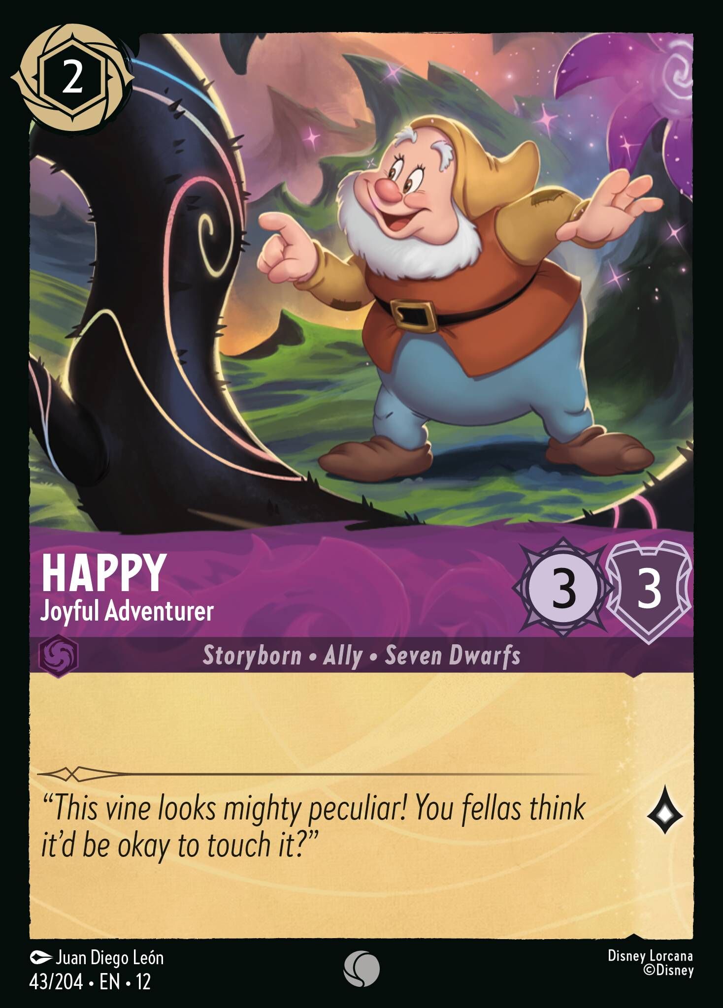 Wilds Unknown - 43/204 Happy - Joyful Adventurer C