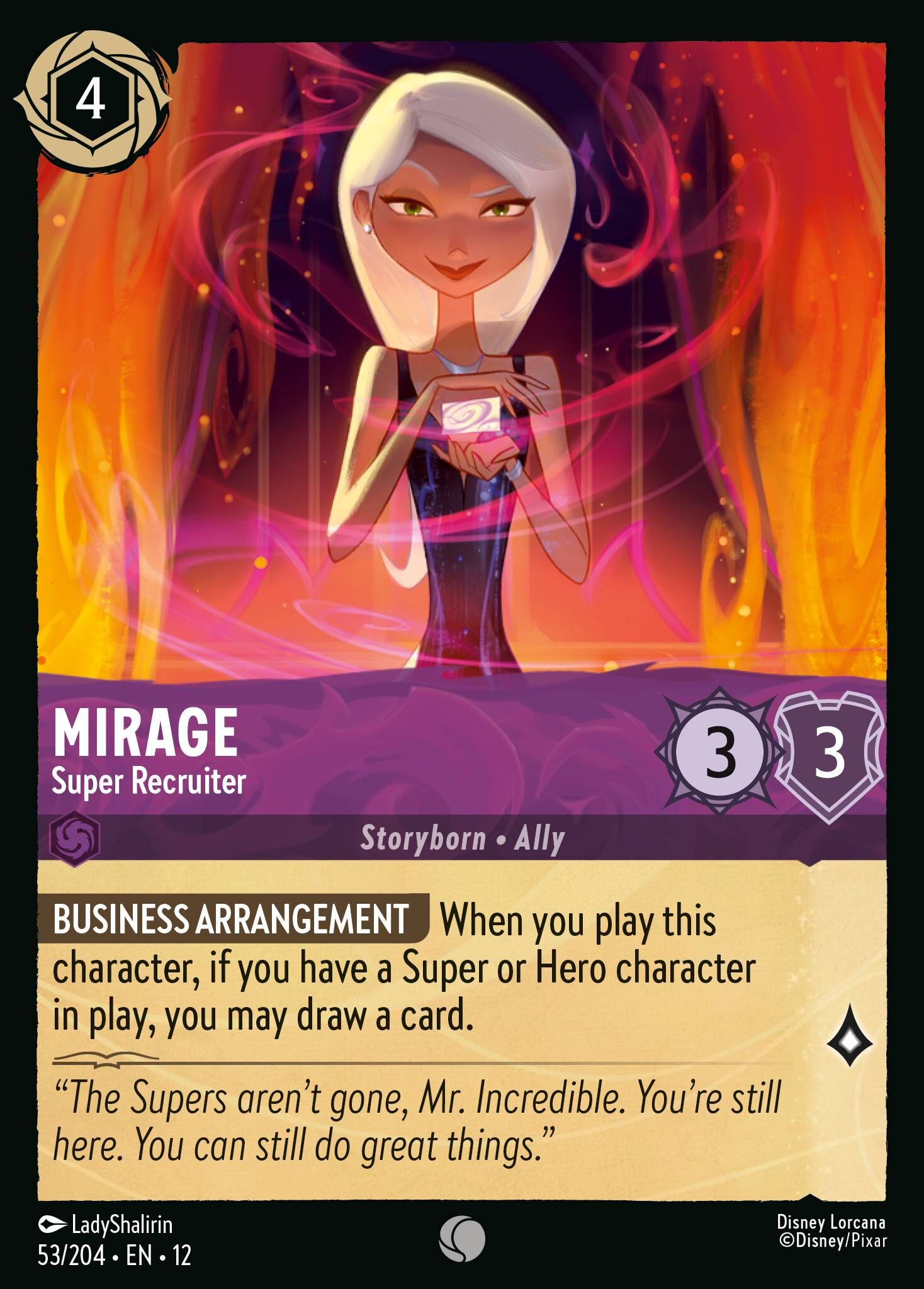 Wilds Unknown - 53/204 Mirage - Super Recruiter C