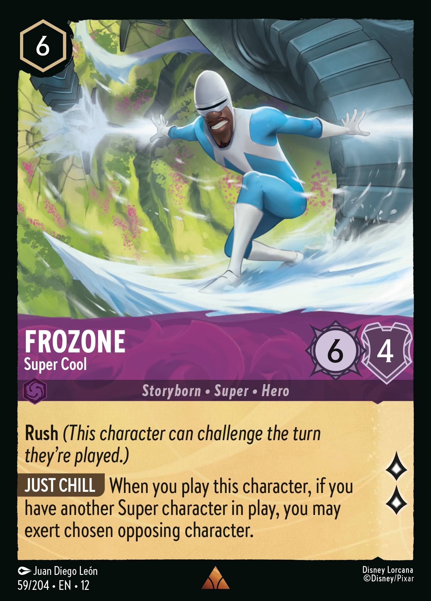 Wilds Unknown - 59/204 Frozone - Super Cool R