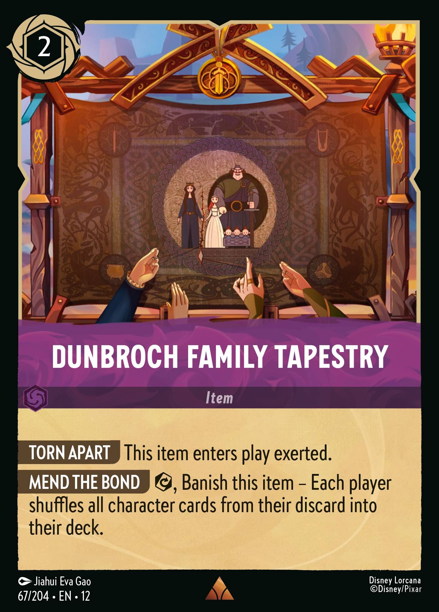 Wilds Unknown - 67/204 Dunbroch Family Tapestry R