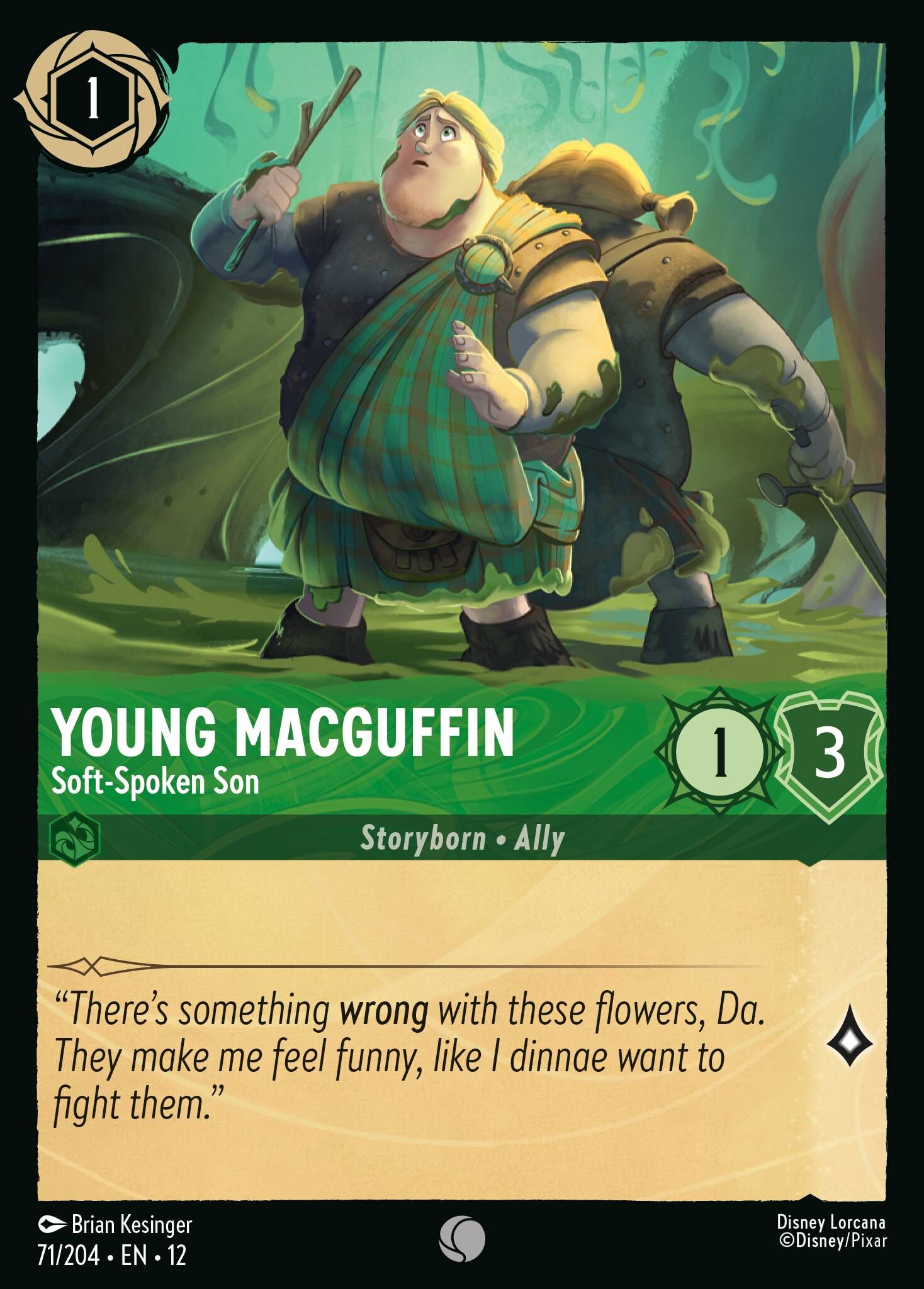 Wilds Unknown - 71/204 Young MacGuffin - Soft-Spoken Son C