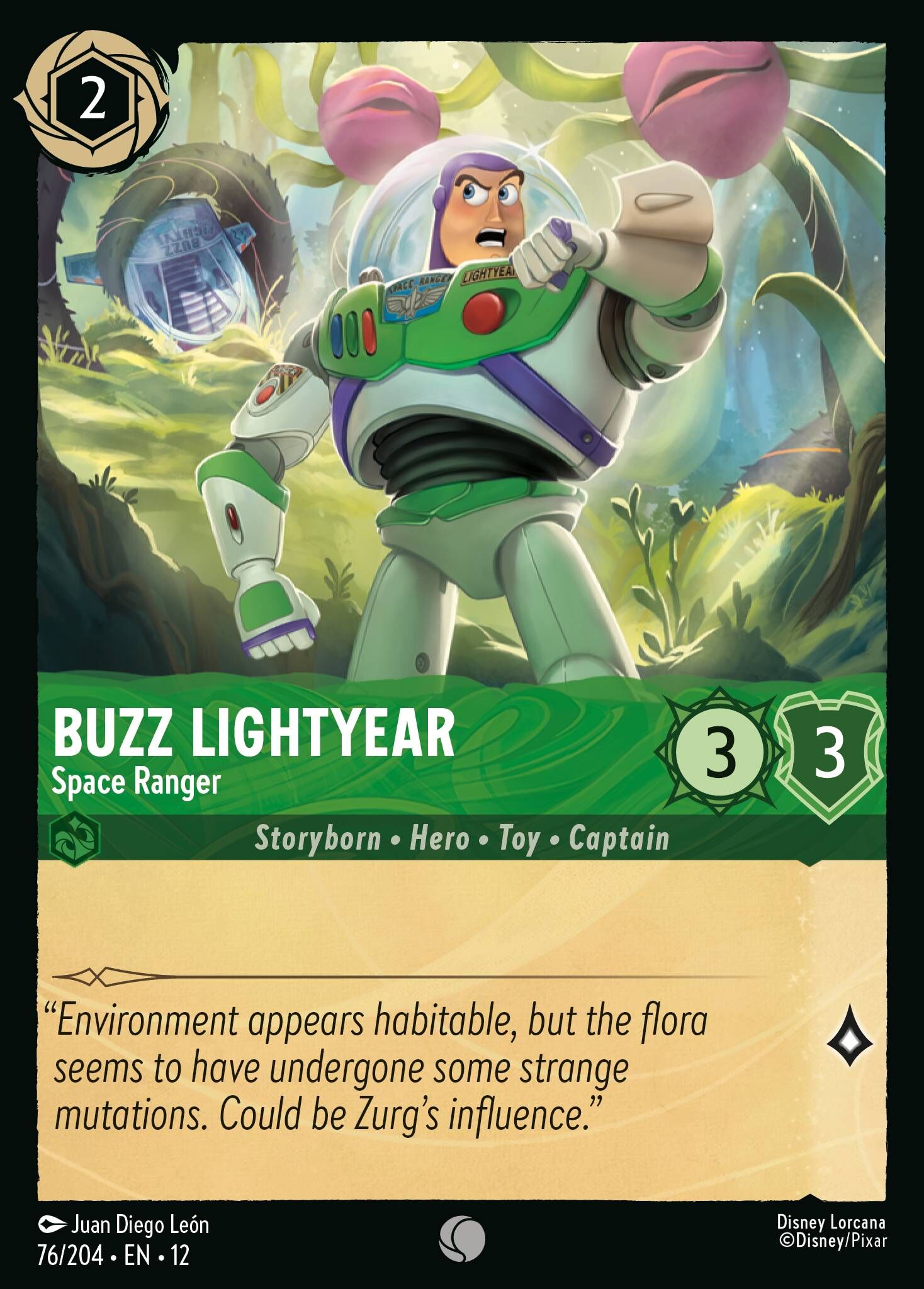 Wilds Unknown - 76/204 Buzz Lightyear - Space Ranger C