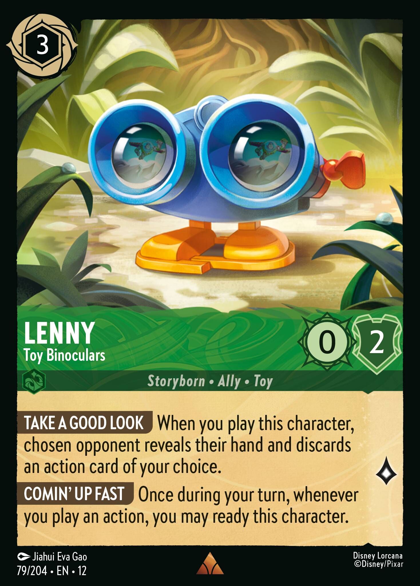 Wilds Unknown - 79/204 Lenny - Toy Binoculars R