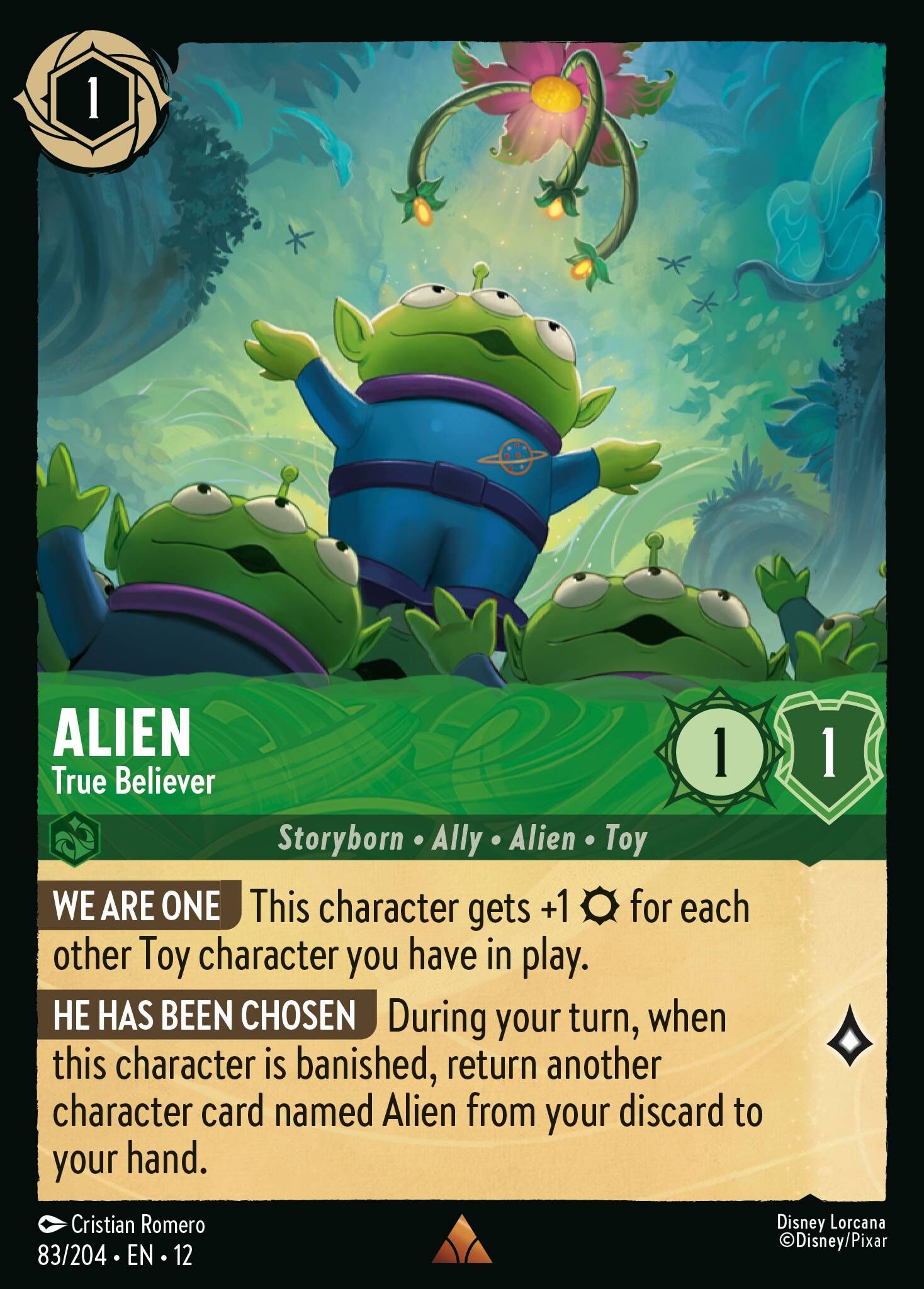Wilds Unknown - 83/204 Alien - True Believer R