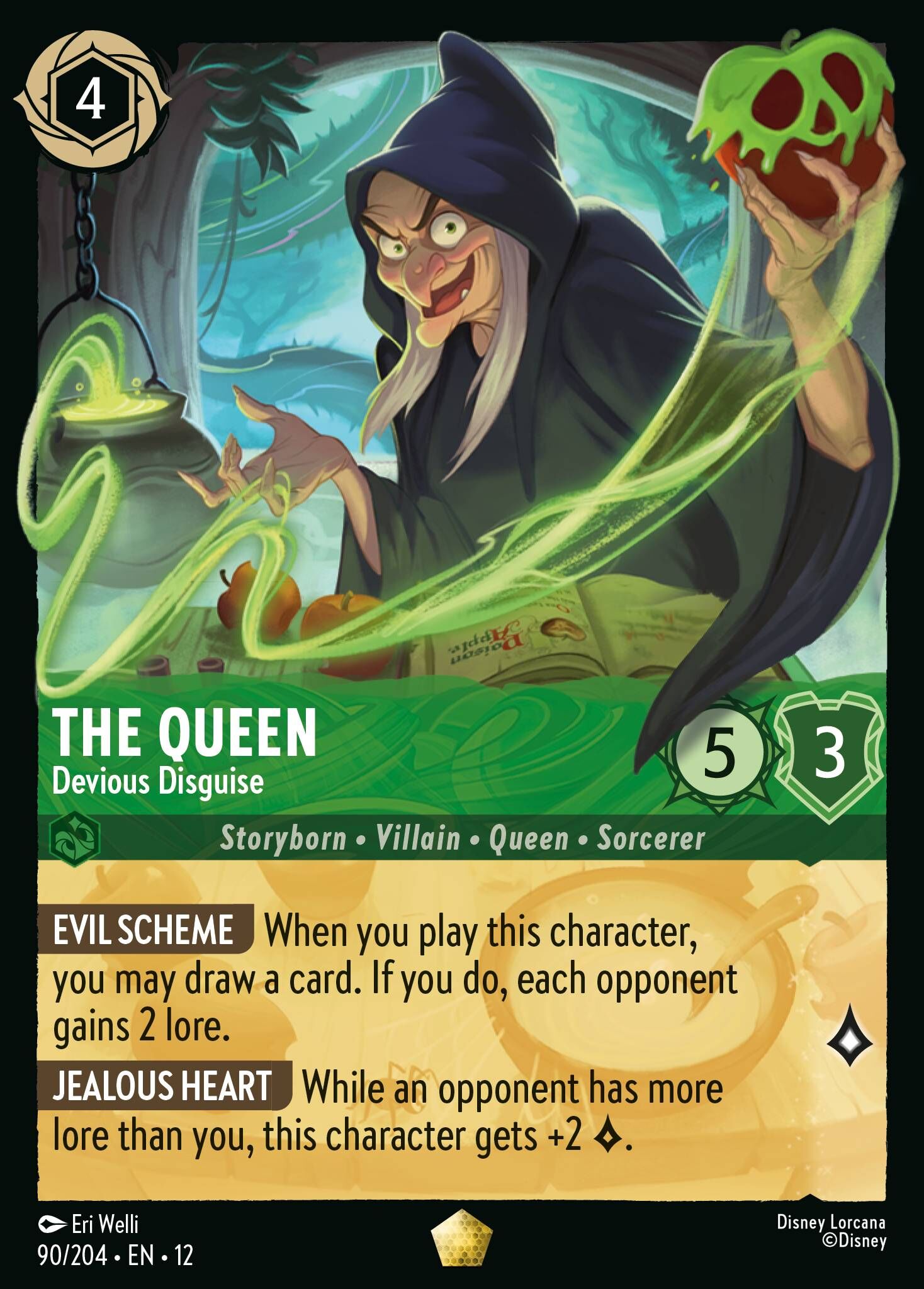 Wilds Unknown - 90/204 The Queen - Devious Disguise L