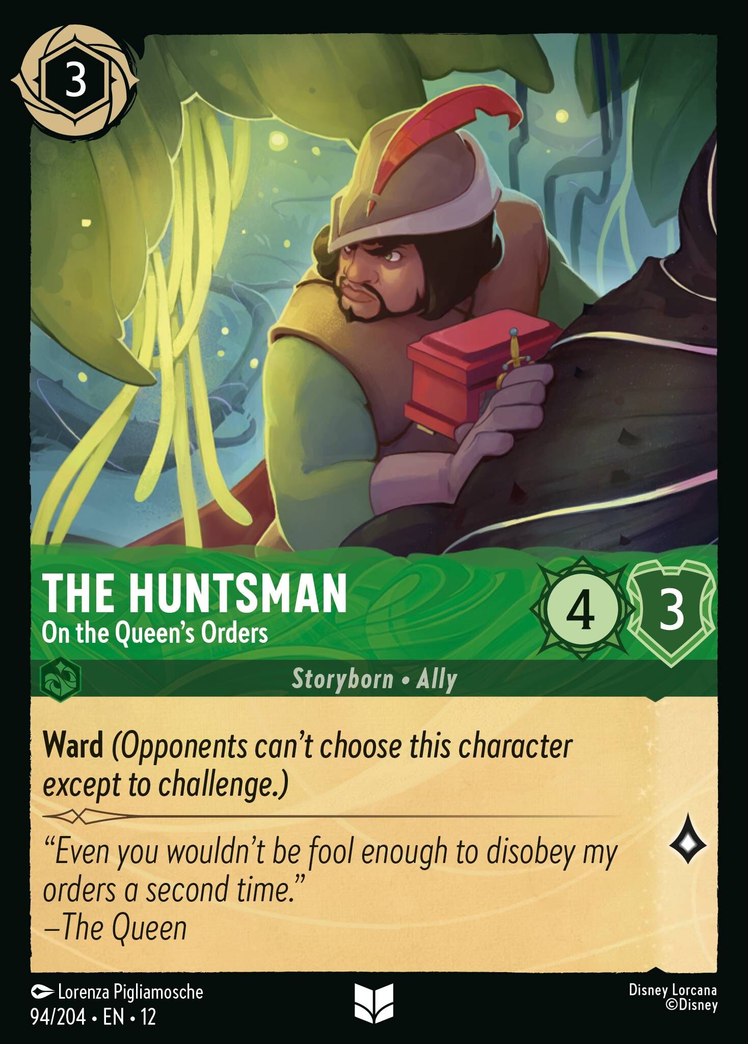 Wilds Unknown - 94/204 The Huntsman - On the Queen's Orders UC