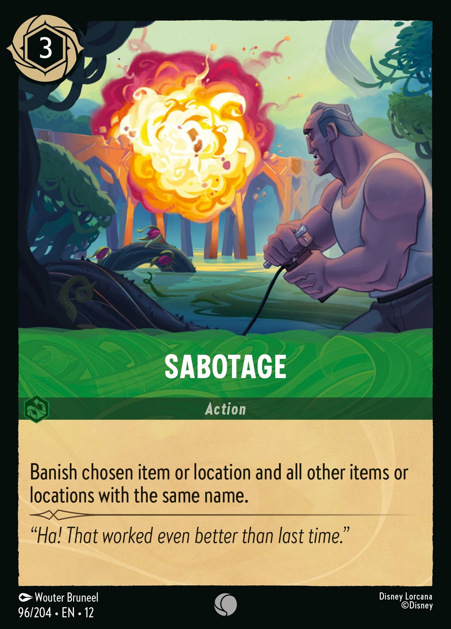Wilds Unknown - 96/204 Sabotage C