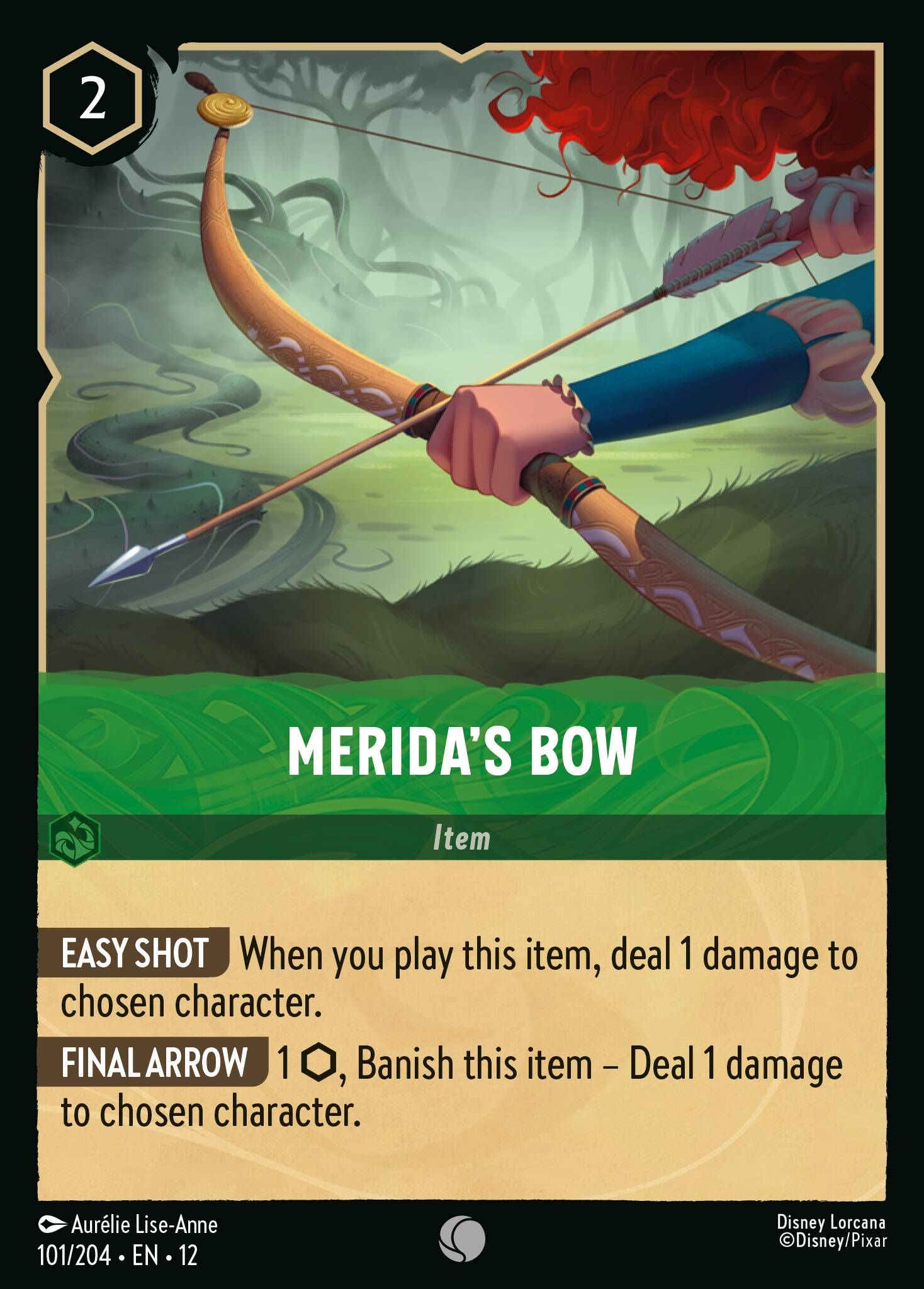 Wilds Unknown - 101/204 Merida's Bow C