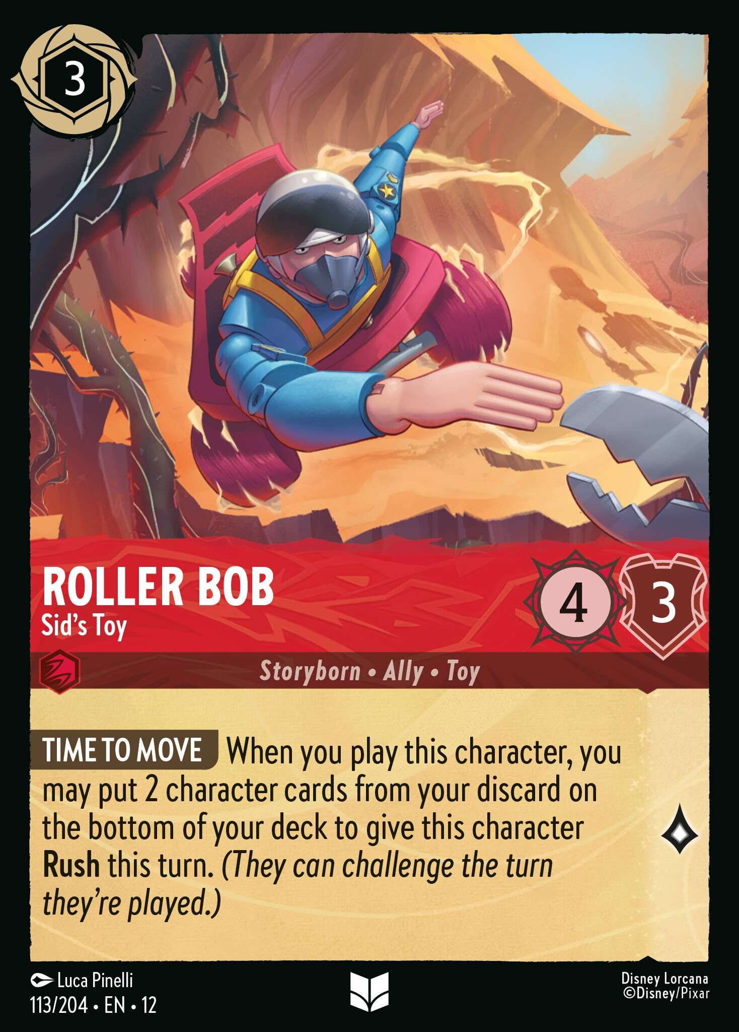 Wilds Unknown - 113/204 Roller Bob - Sid's Toy UC