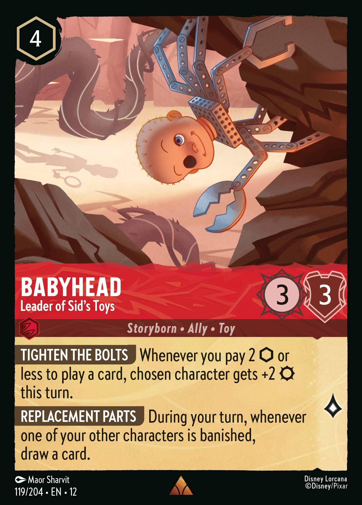 Wilds Unknown - 119/204 Babyhead - Leader of Sid's Toys R