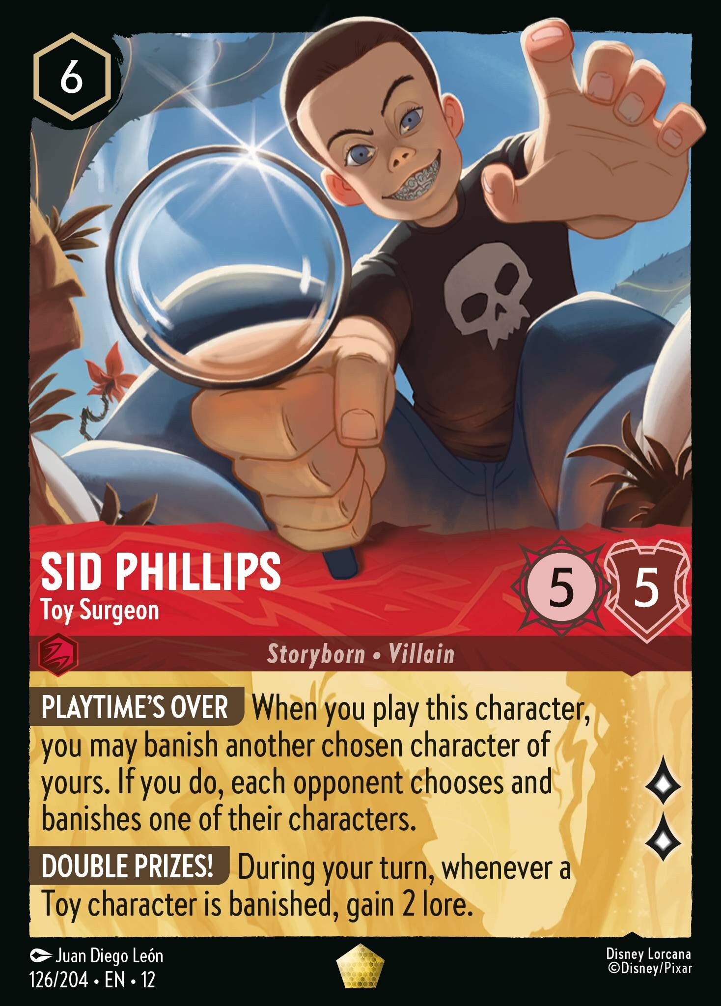 Wilds Unknown - 126/204 Sid Phillips - Toy Surgeon L
