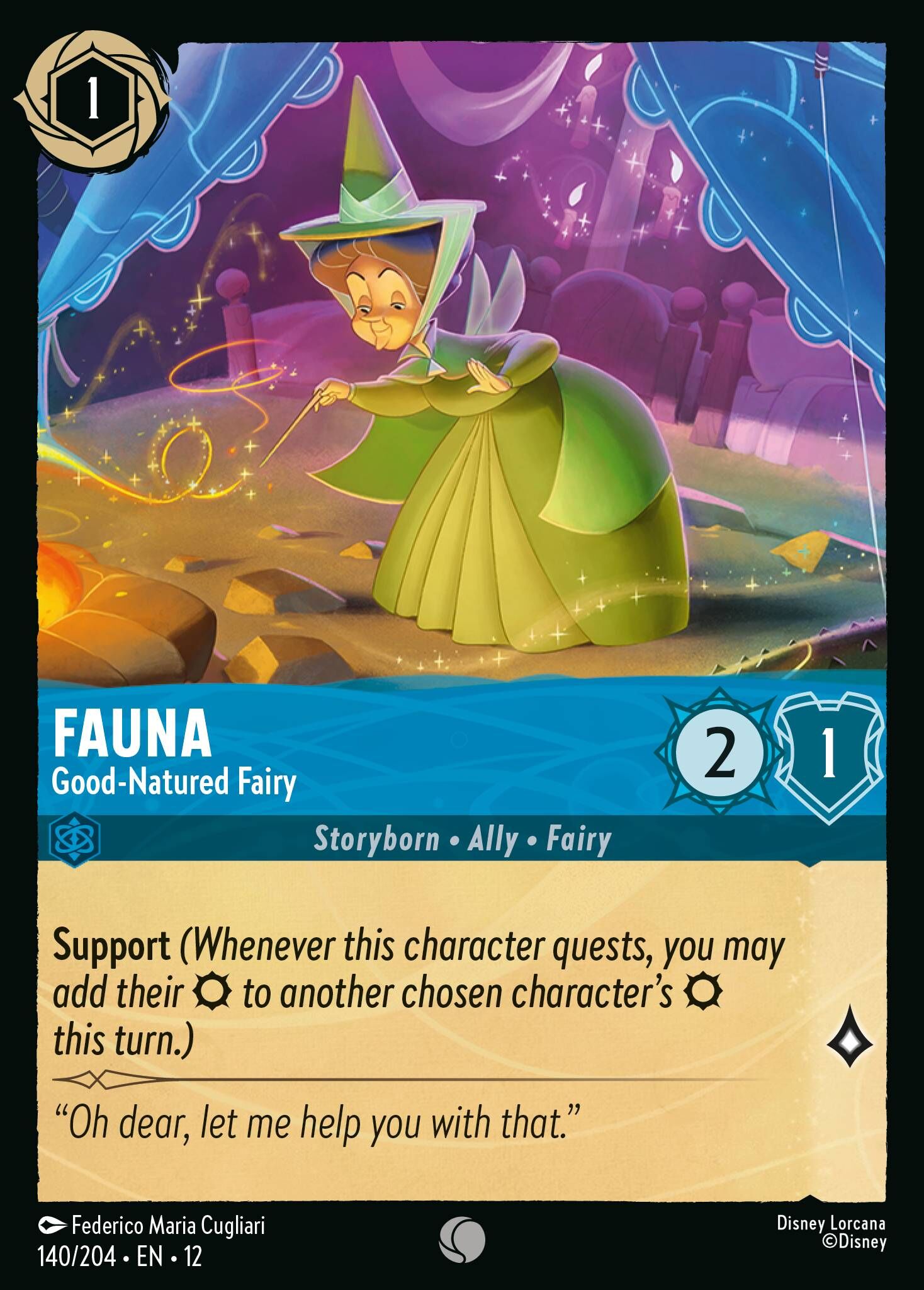 Wilds Unknown - 140/204 Fauna - Good-Natured Fairy C