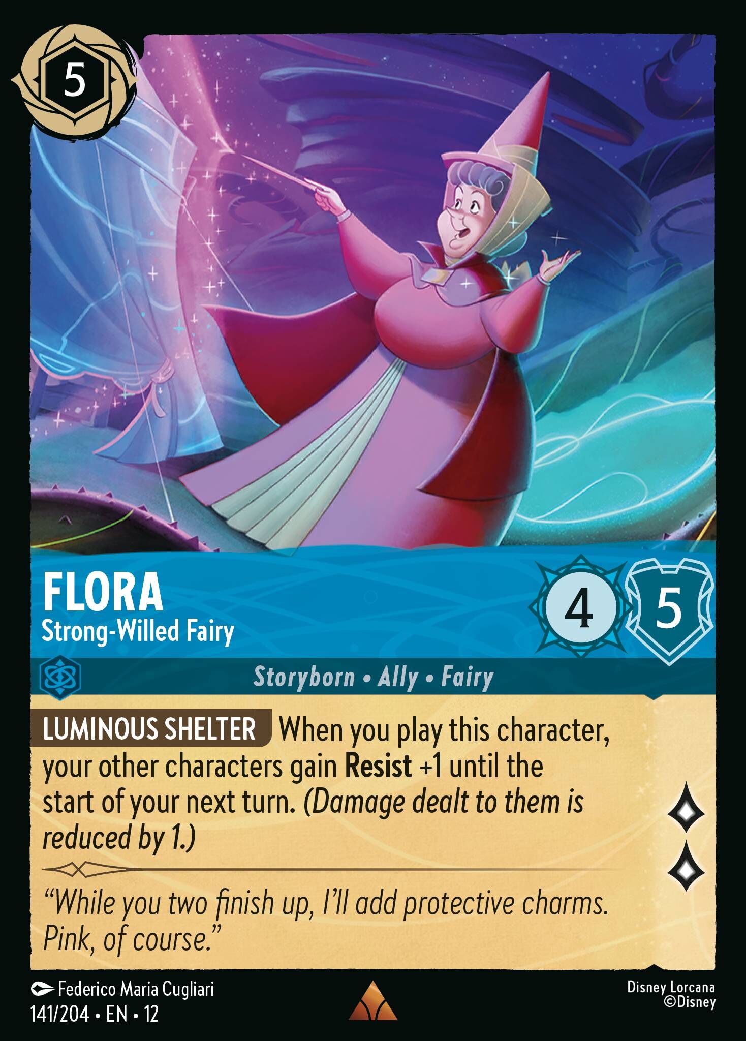Wilds Unknown - 141/204 Flora - Strong-Willed Fairy R