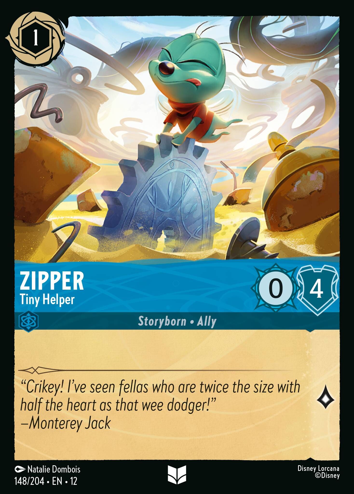 Wilds Unknown - 148/204 Zipper - Tiny Helper UC