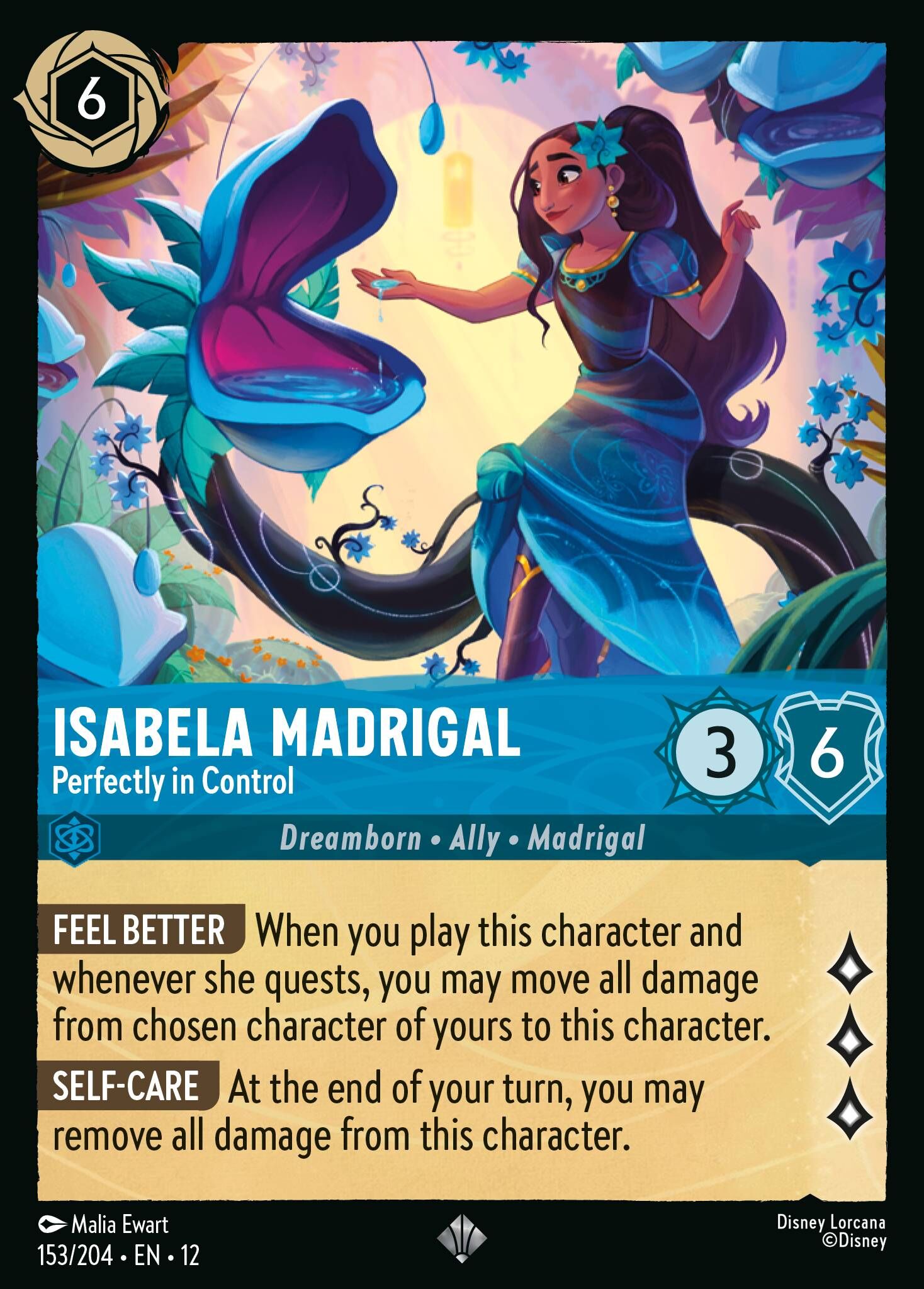 Wilds Unknown - 153/204 Isabela Madrigal - Perfectly in Control SR