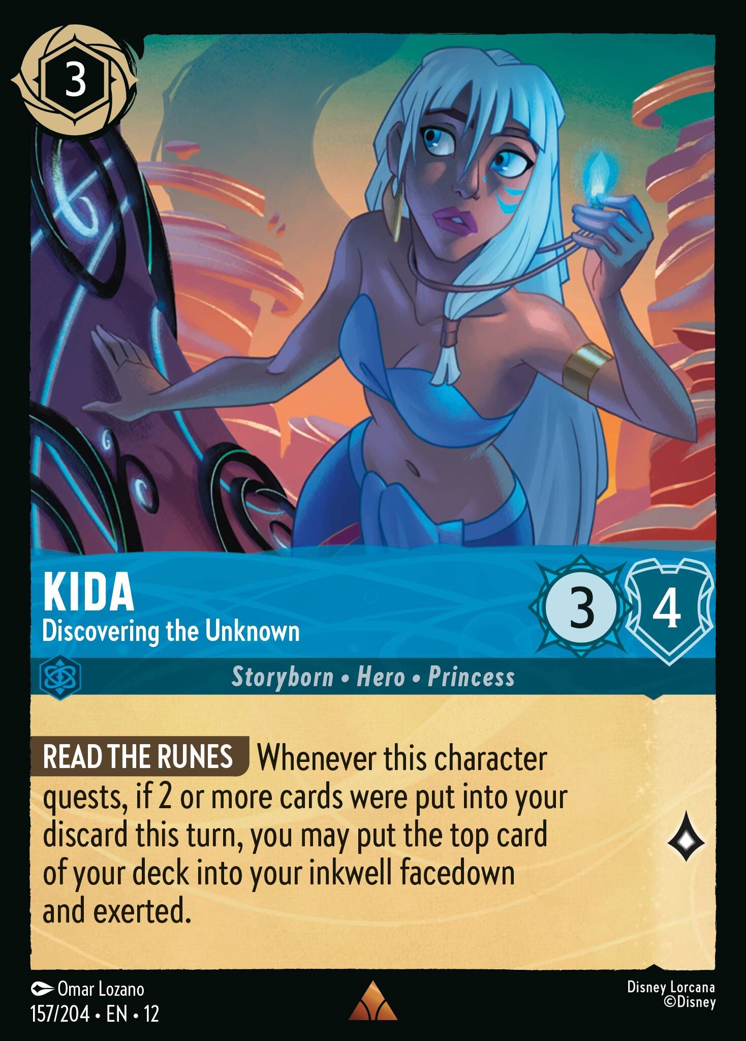 Wilds Unknown - 157/204 Kida - Discovering the Unknown R