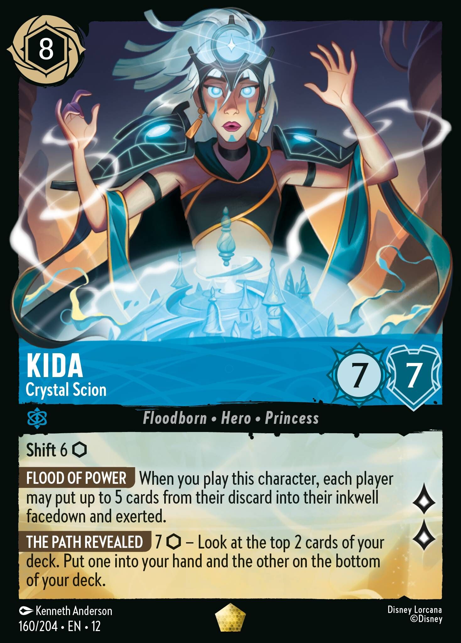 Wilds Unknown - 160/204 Kida - Crystal Scion L