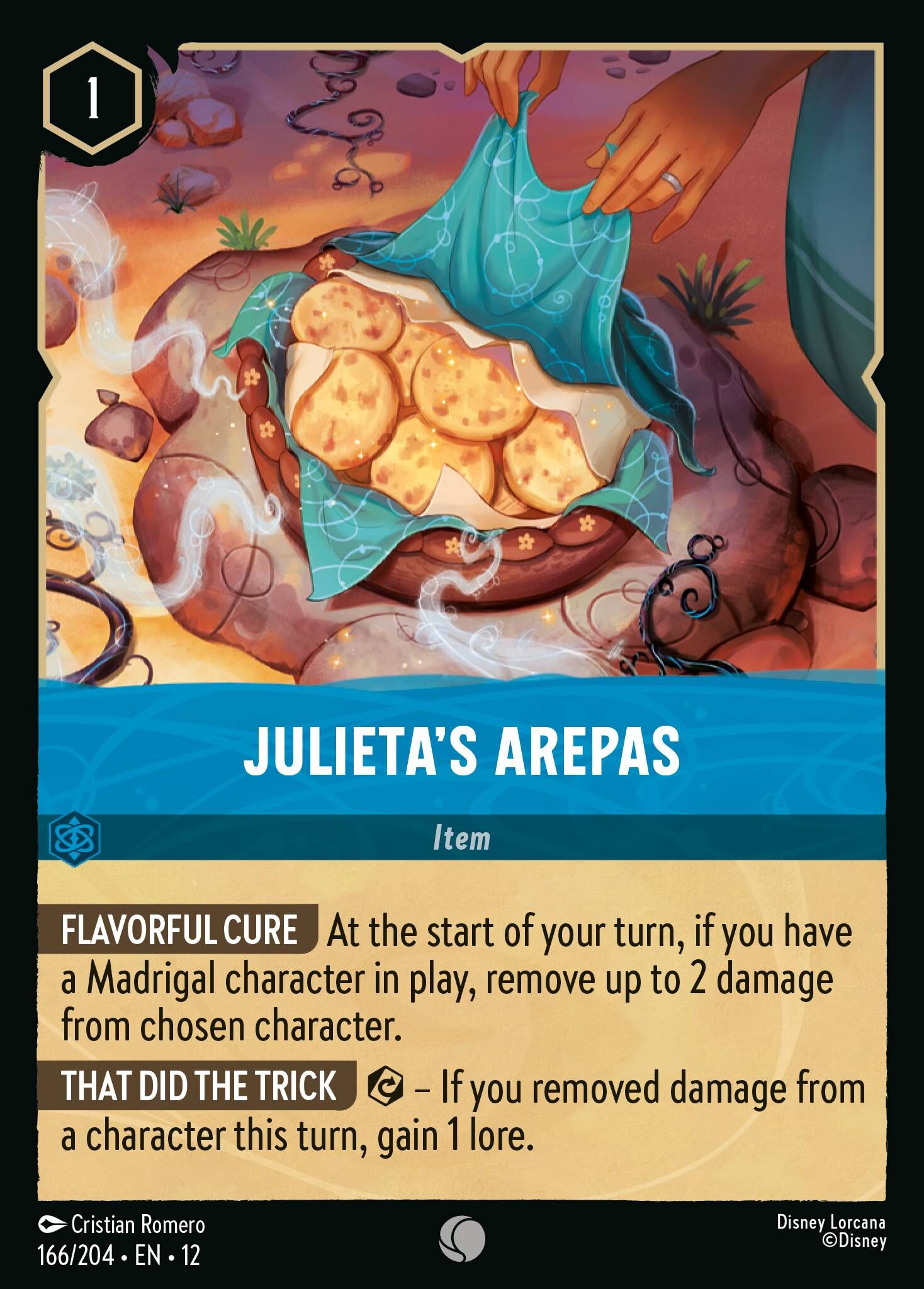 Wilds Unknown - 166/204 Julieta's Arepas C