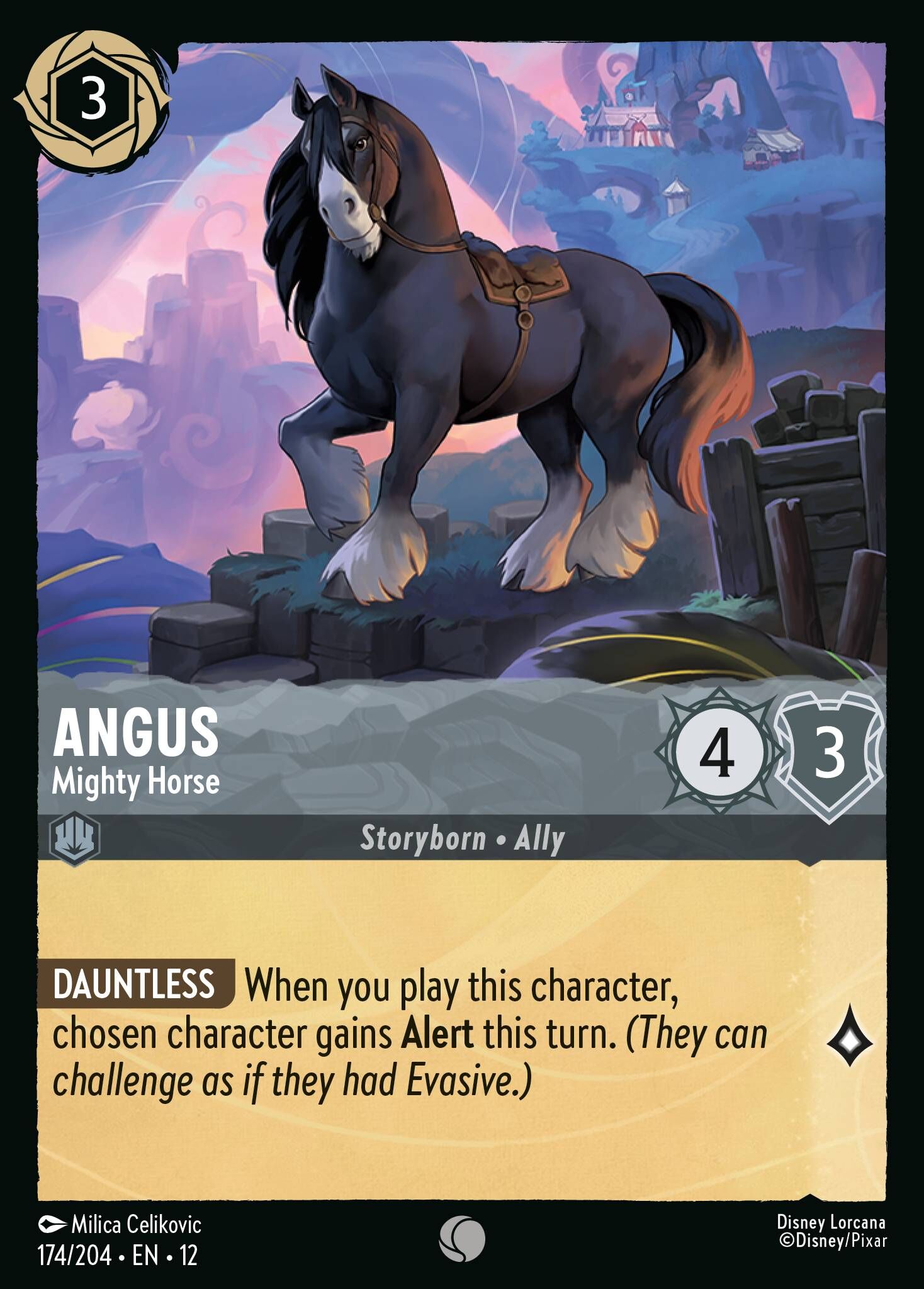 Wilds Unknown - 174/204 Angus - Mighty Horse C