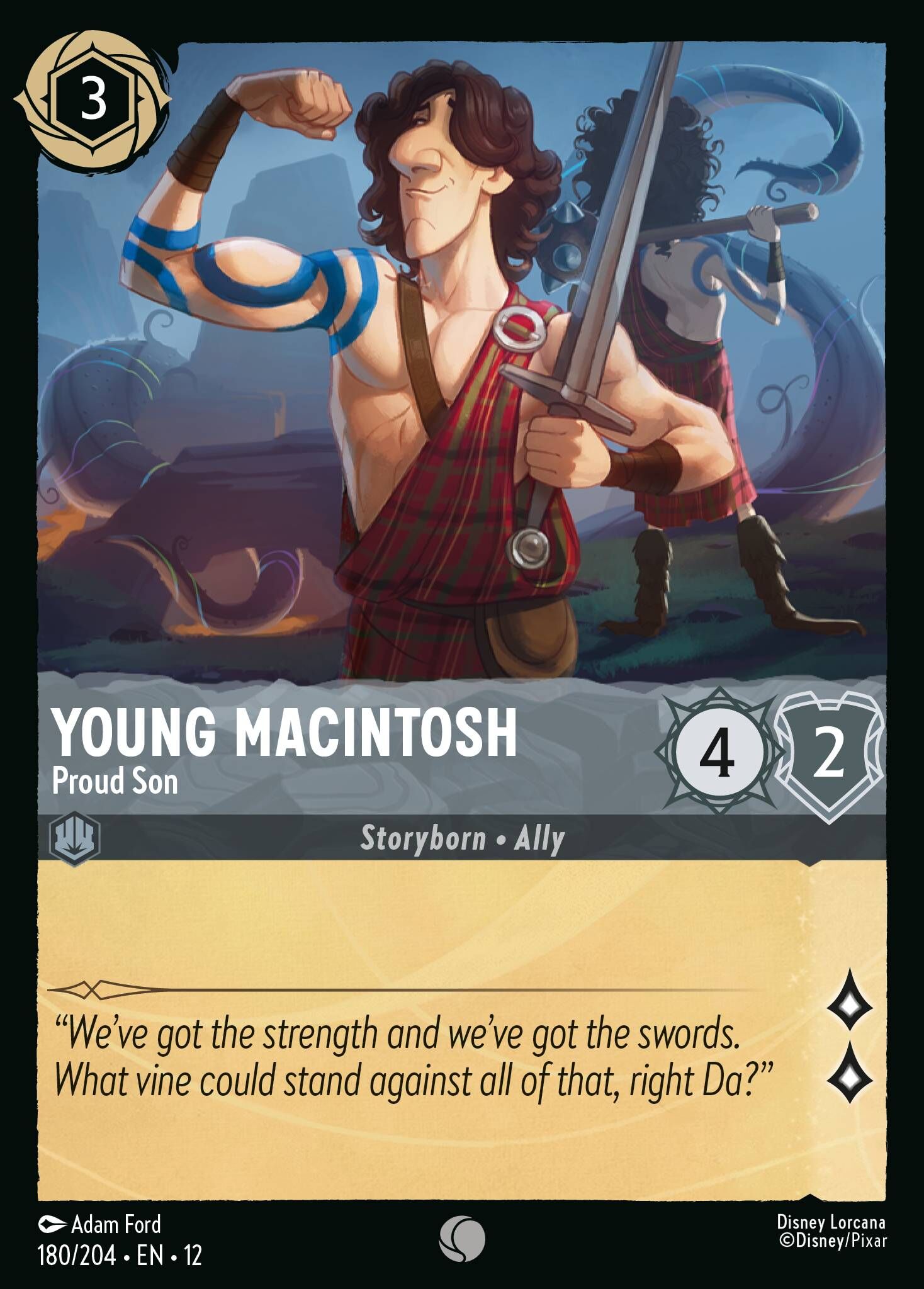 Wilds Unknown - 180/204 Young Macintosh - Proud Son C