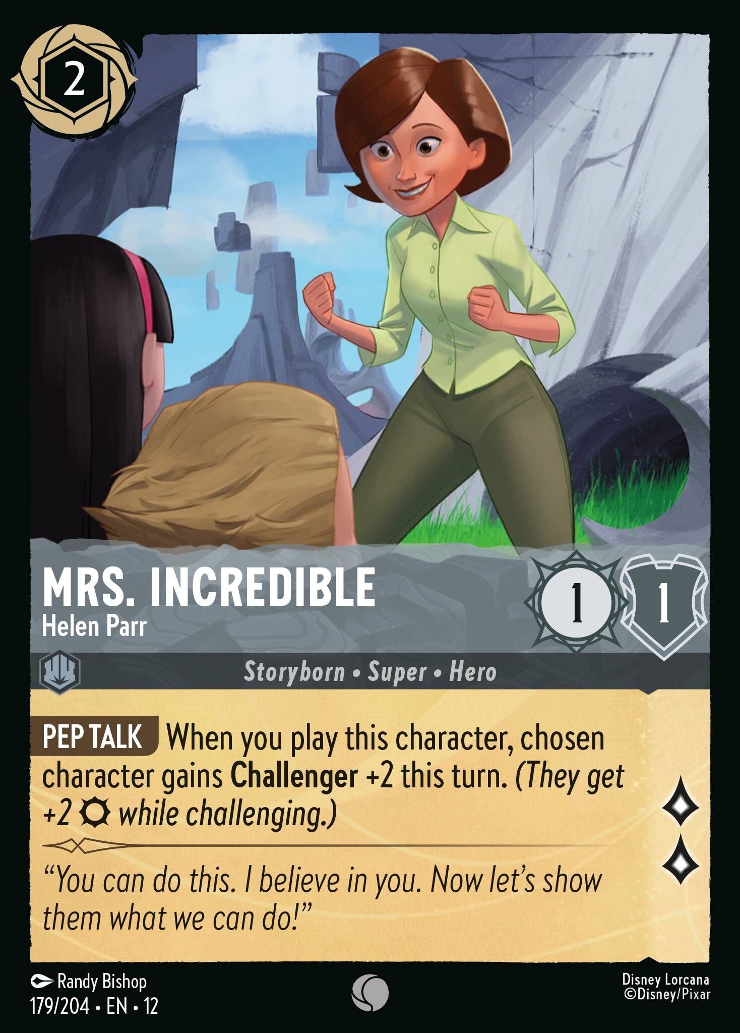 Wilds Unknown - 179/204 Mrs. Incredible - Helen Parr C