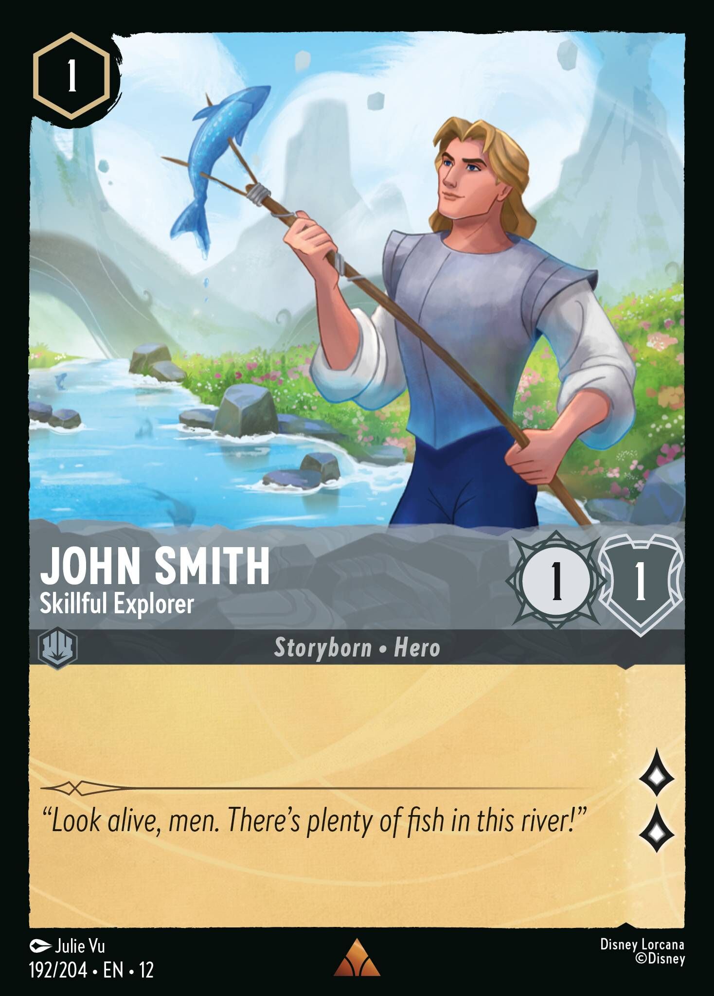 Wilds Unknown - 192/204 John Smith - Skillful Explorer R