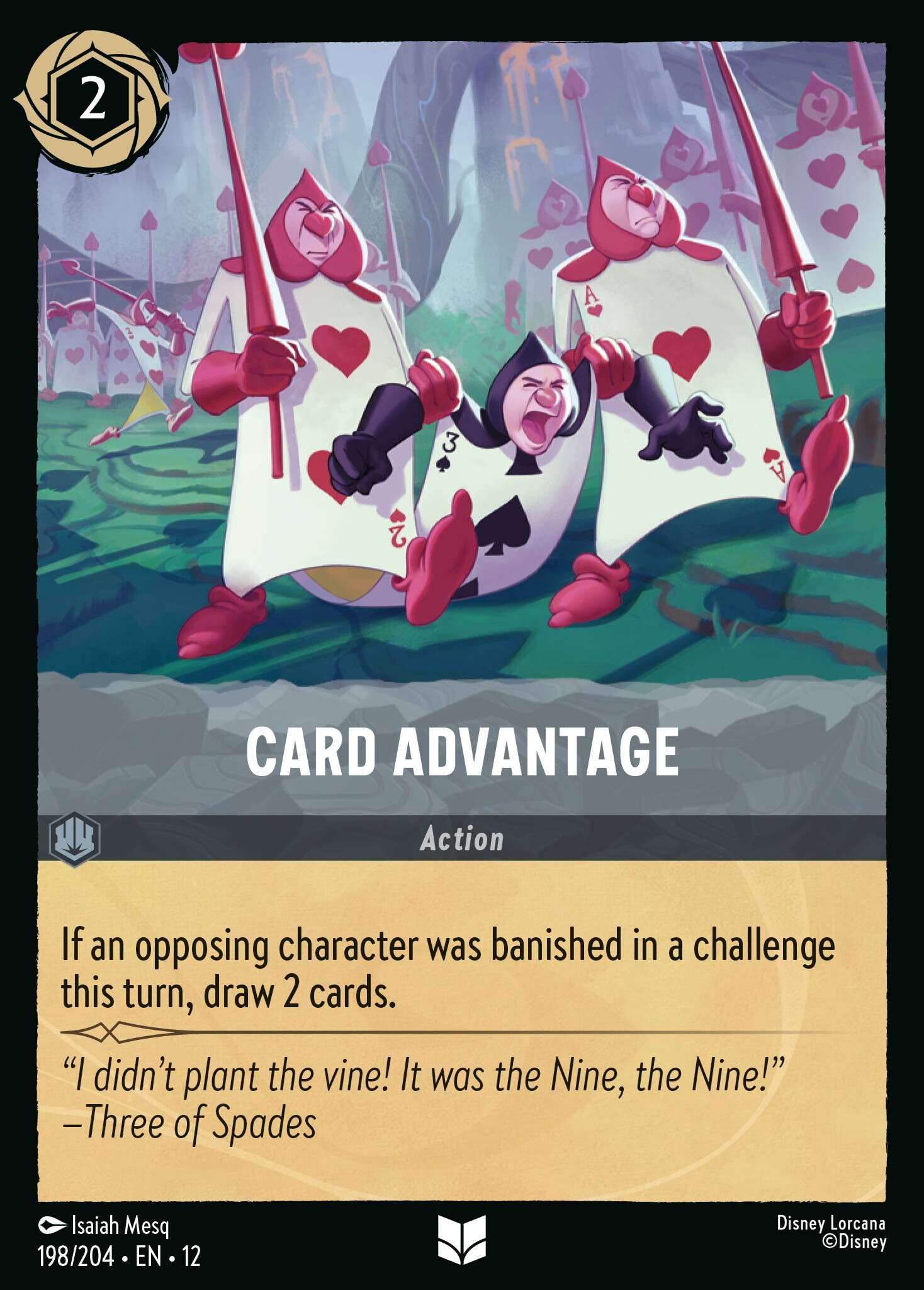Wilds Unknown - 198/204 Card Advantage UC