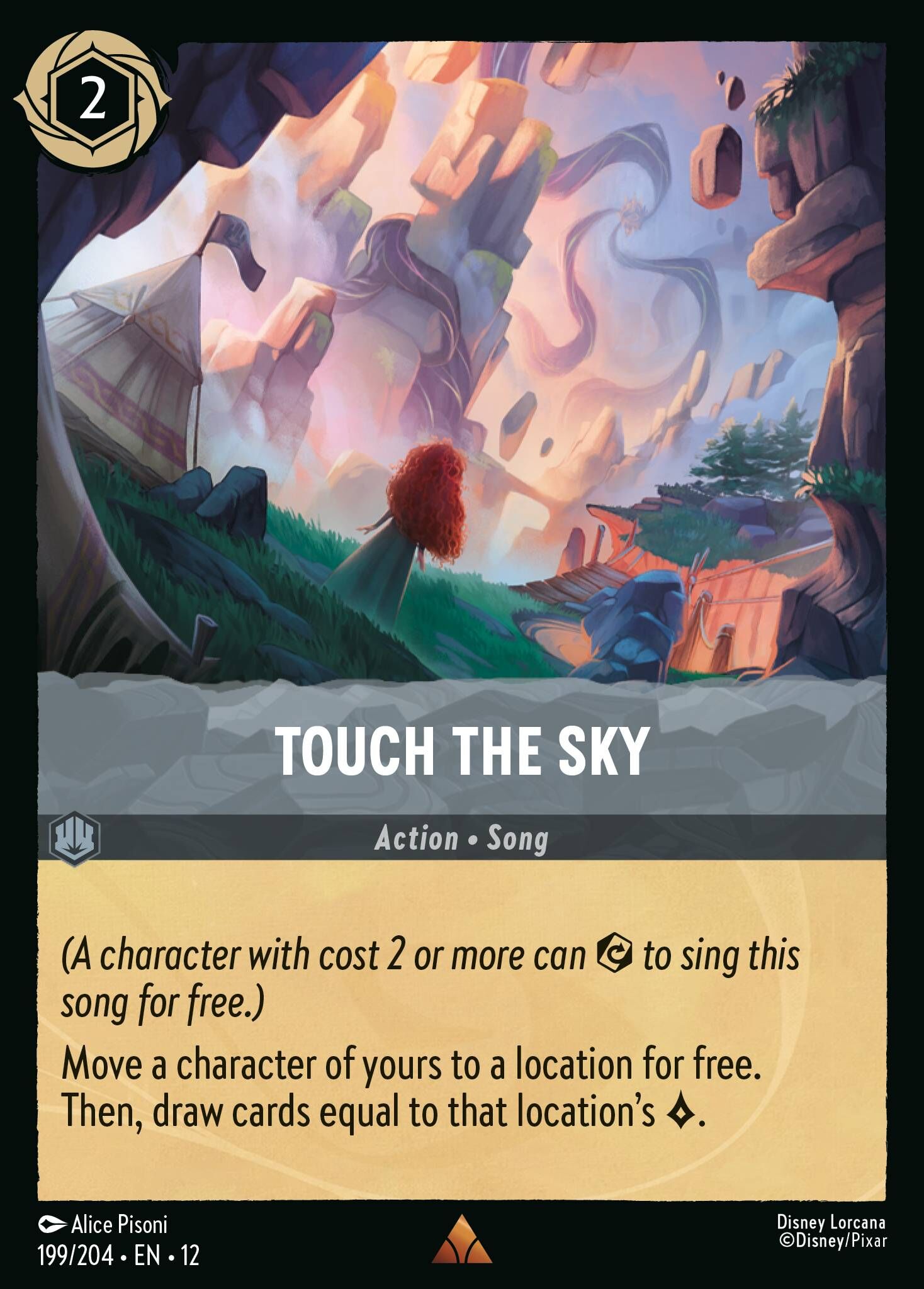 Wilds Unknown - 199/204 Touch the Sky R
