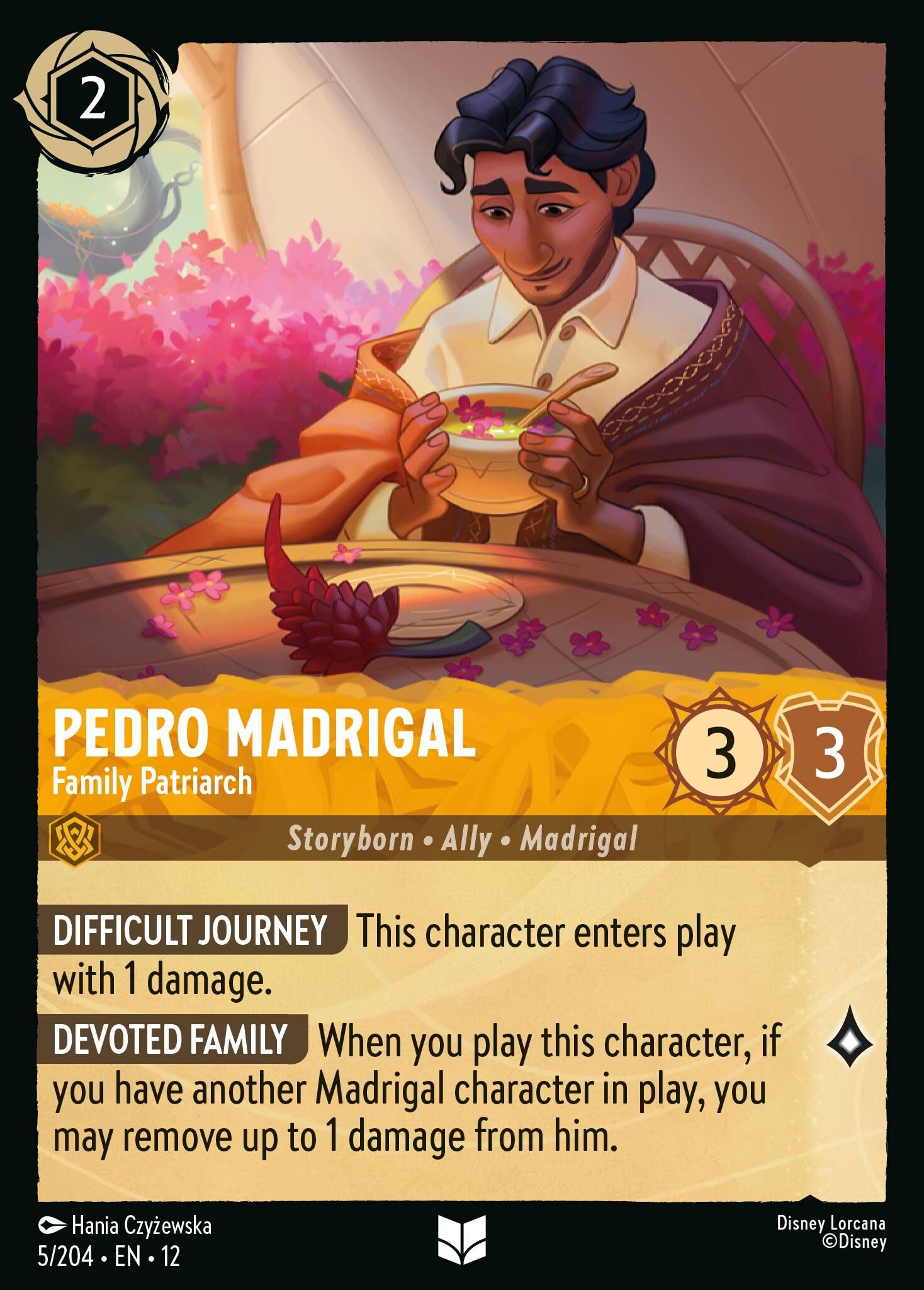 Wilds Unknown - 5/204 Pedro Madrigal – Family Patriarch (Foil) UC